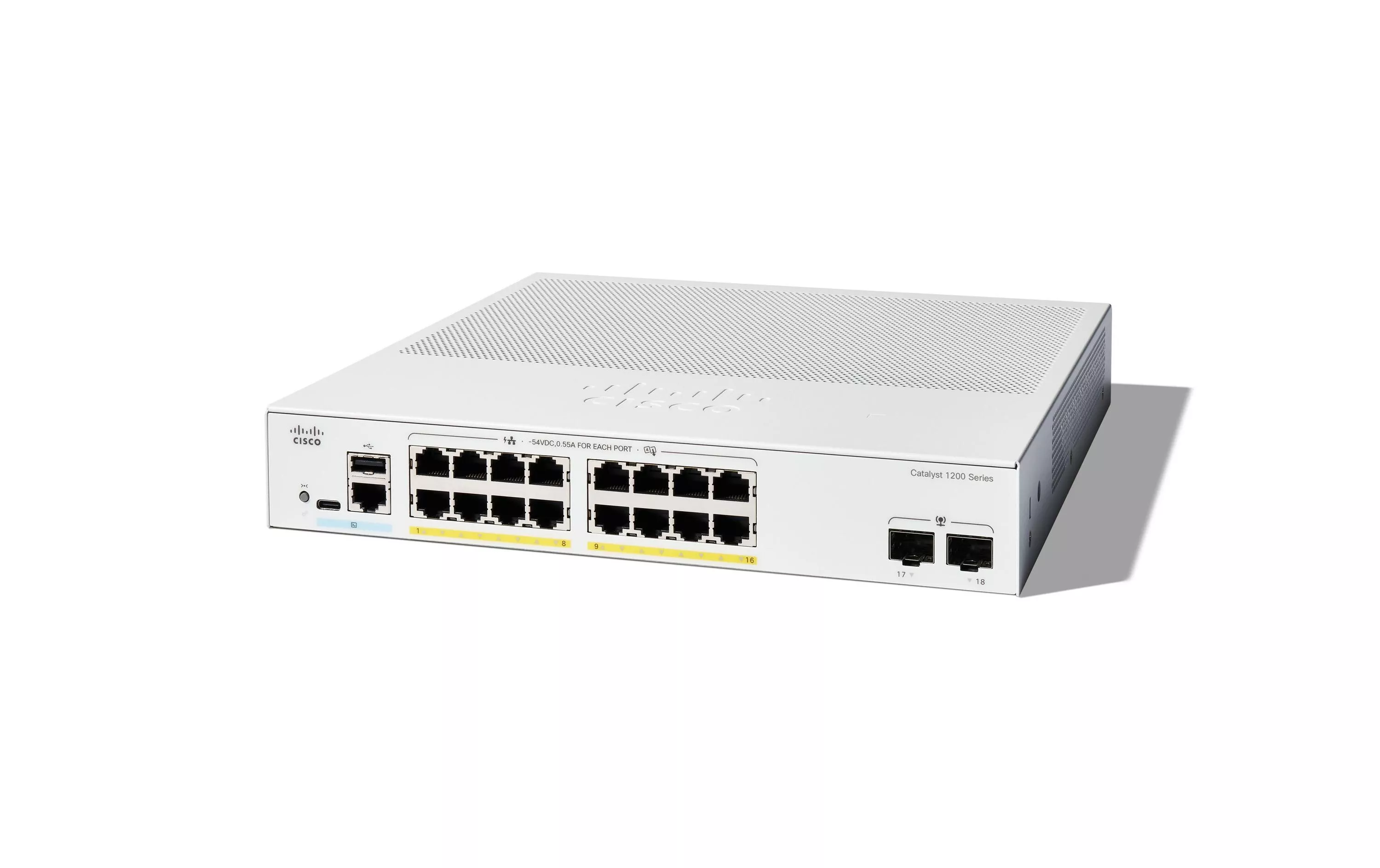 Switch Catalyst C1200-16T-2G 18 ports