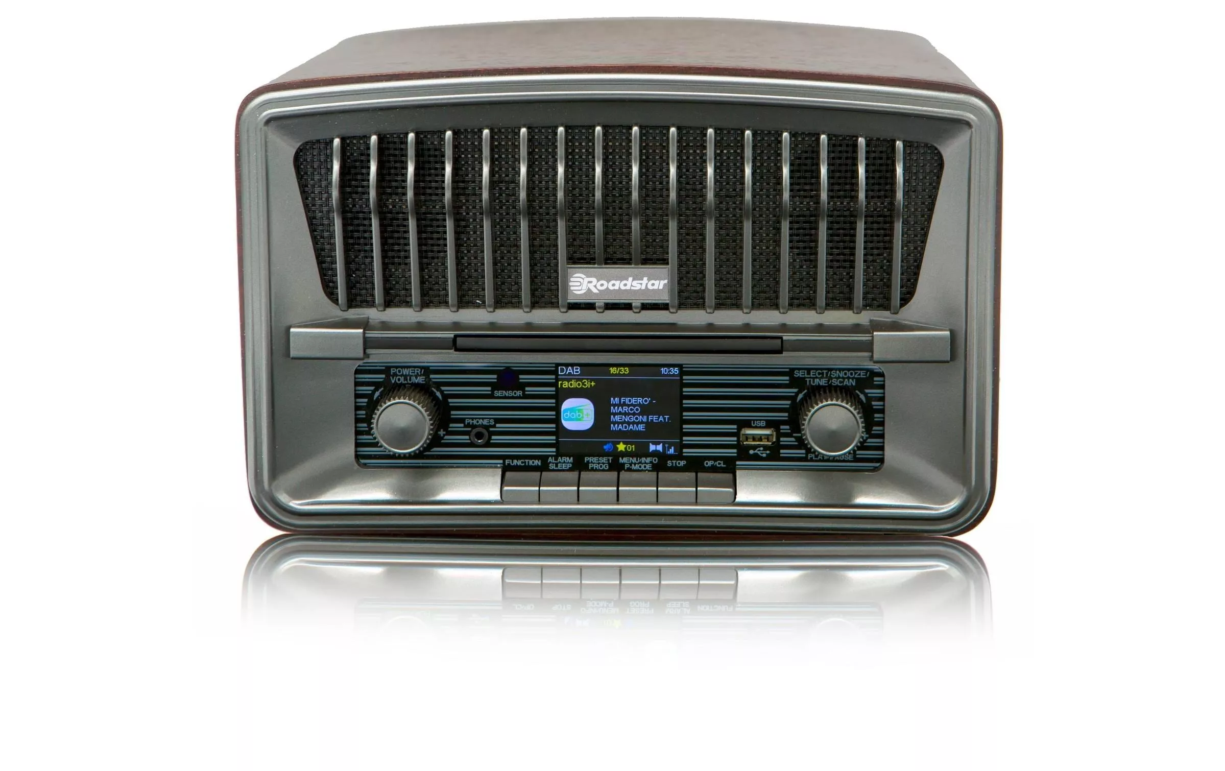 Radio DAB+ HRA-270 Brun