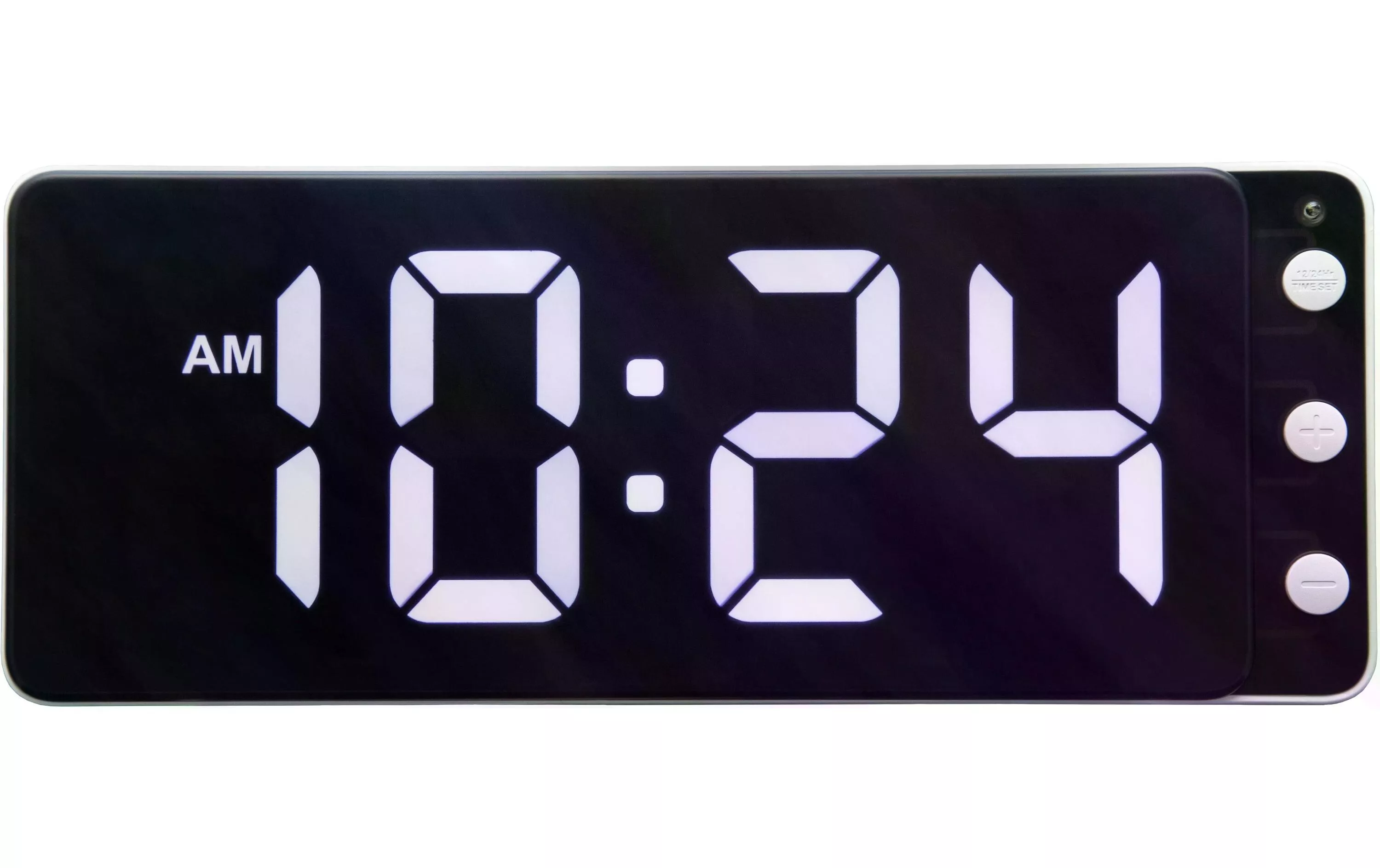 Digitalwecker Clock Schwarz/Weiss