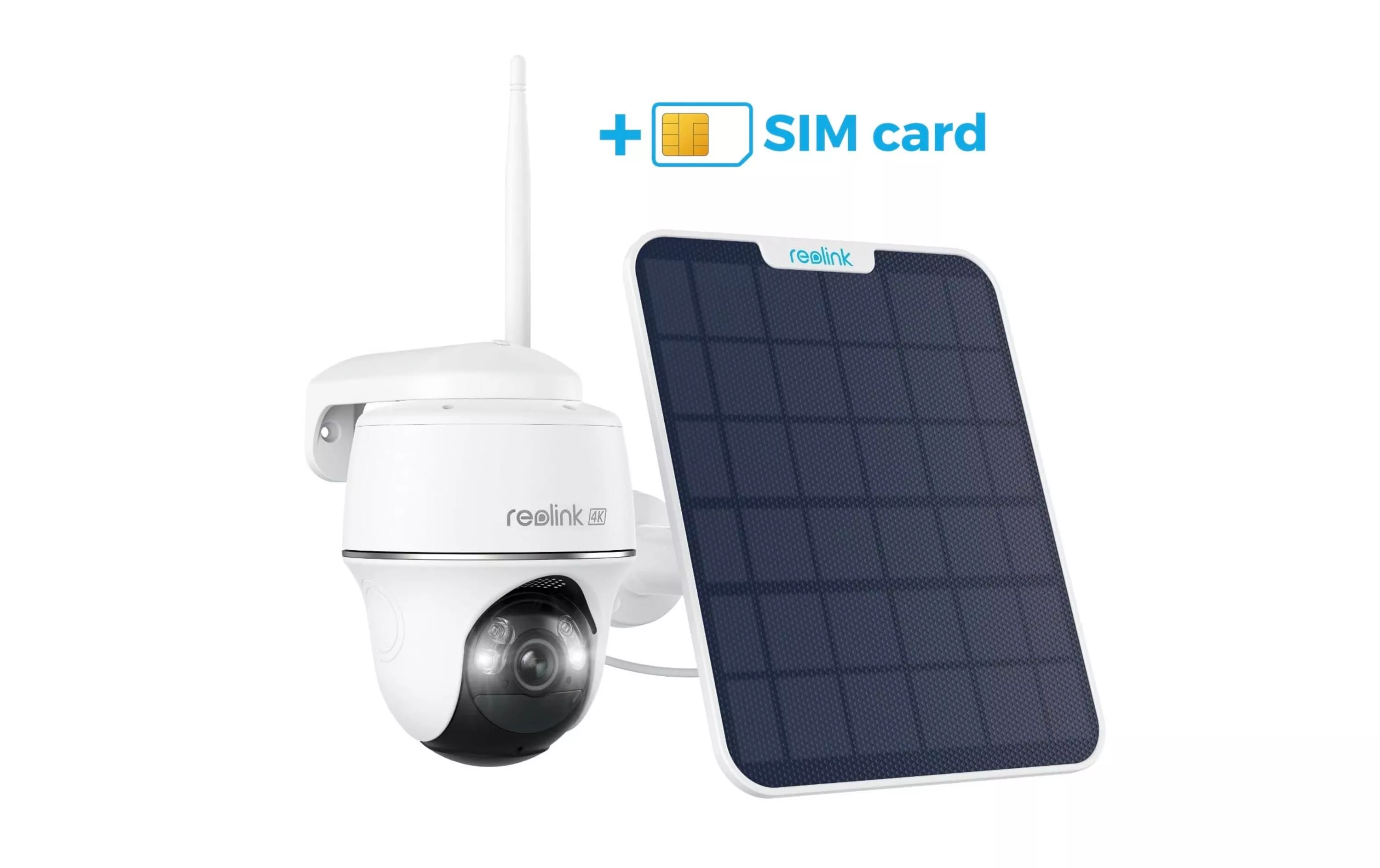 Caméra 4G/LTE GO PT Ultra Panneau solaire et SIM inclus