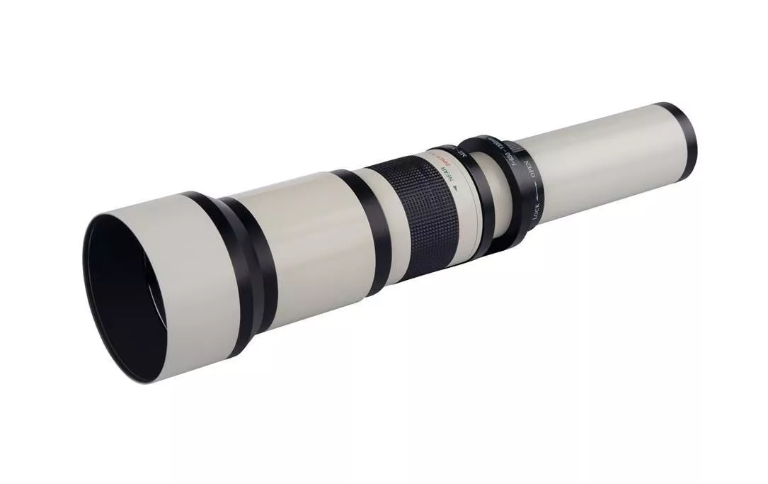 Objectif zoom 650-1300mm Dörr T2 - Blanc