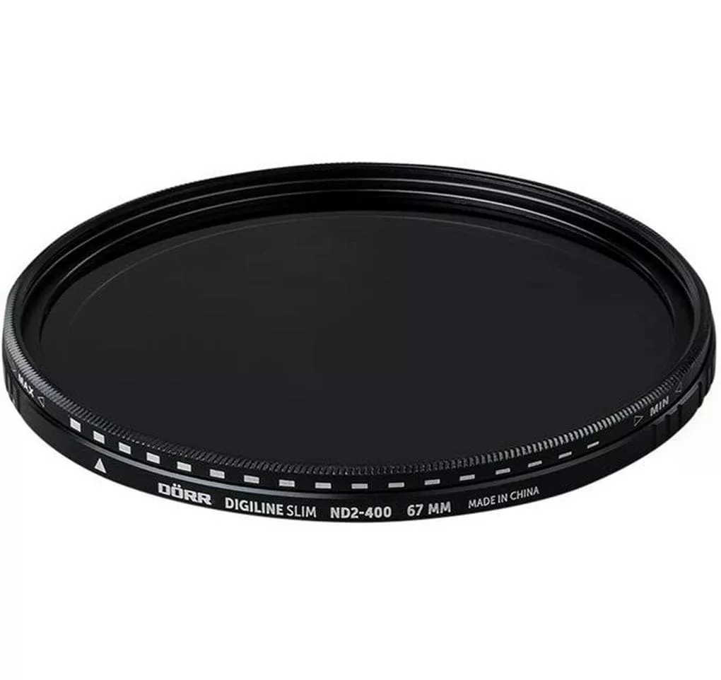 Filtre gris Digiline Slim Variable ND2-400 \u2013 67 mm