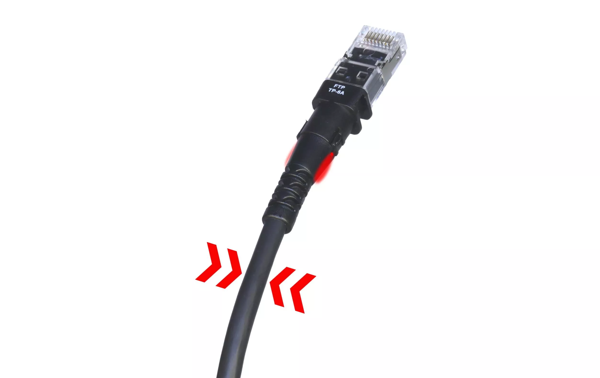 Câble patch ThinPATCH Cat 6A, U/UTP, 0.15 m, Noir 10 pièces