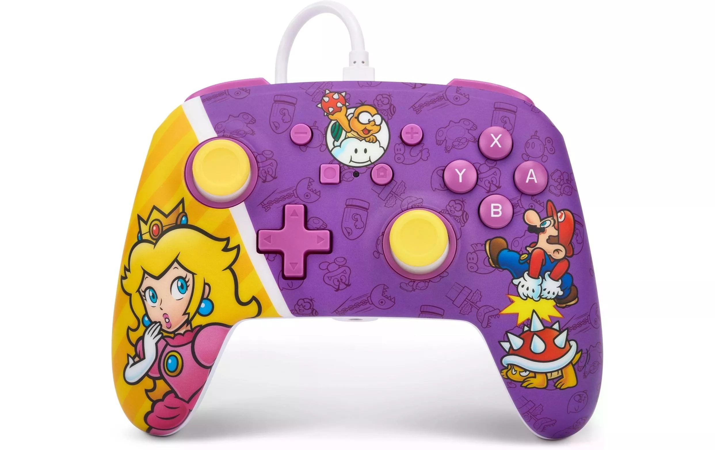 Enhanced Wired Controller Princess Peach Battle