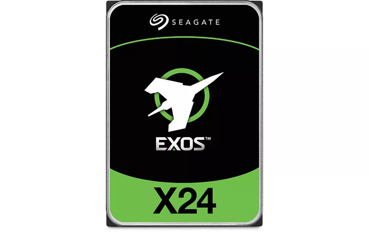 Disco rigido Exos X24 3,5\" SAS 24 TB di Seagate