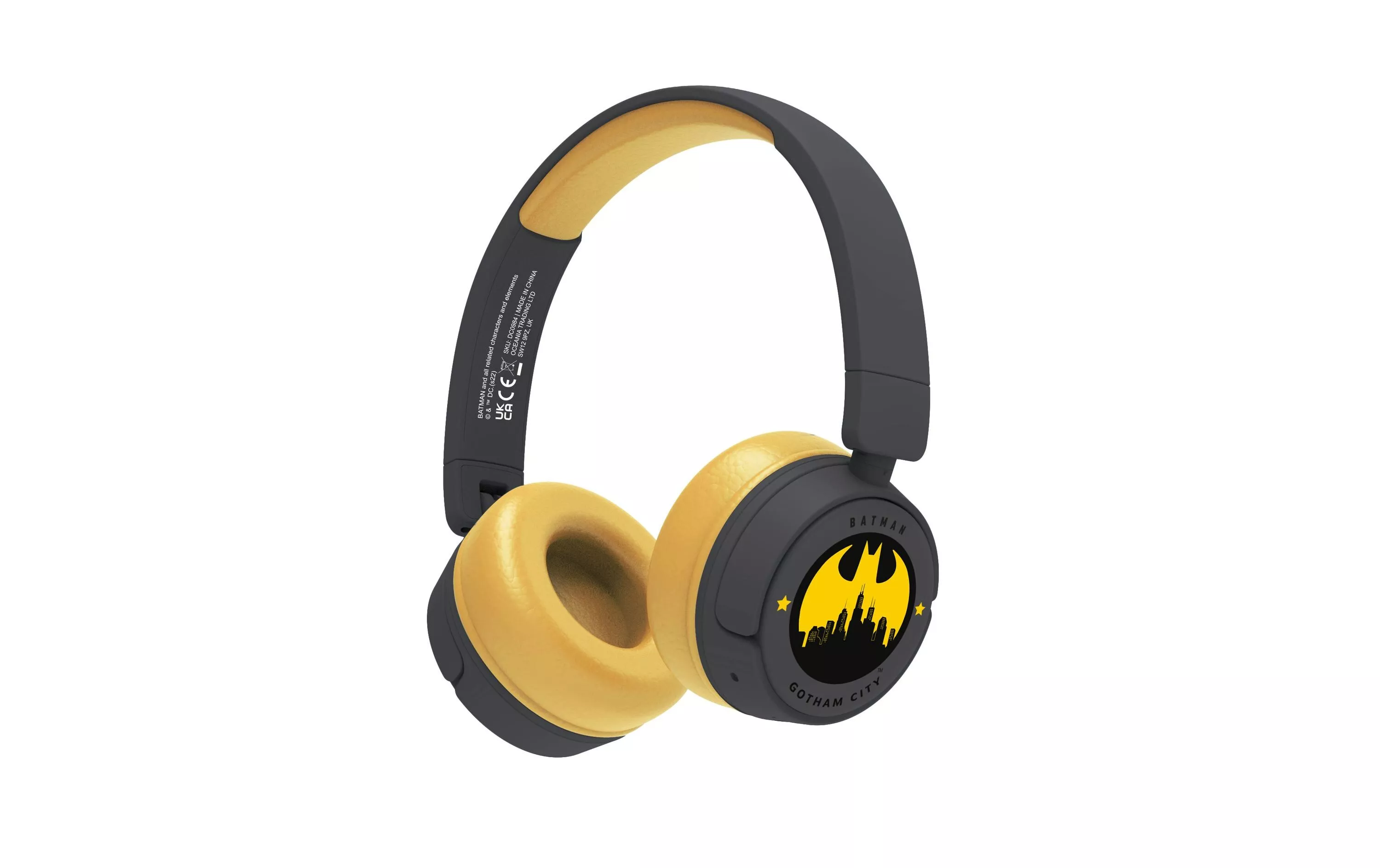 Casques extra-auriculaires Batman Gotham City Noir