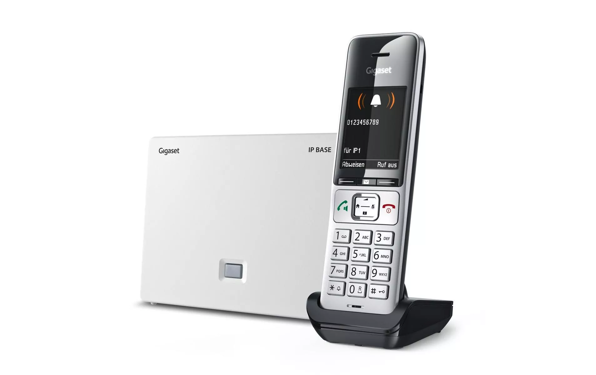 Telefono cordless Gigaset Comfort 500A IP BASE Argento