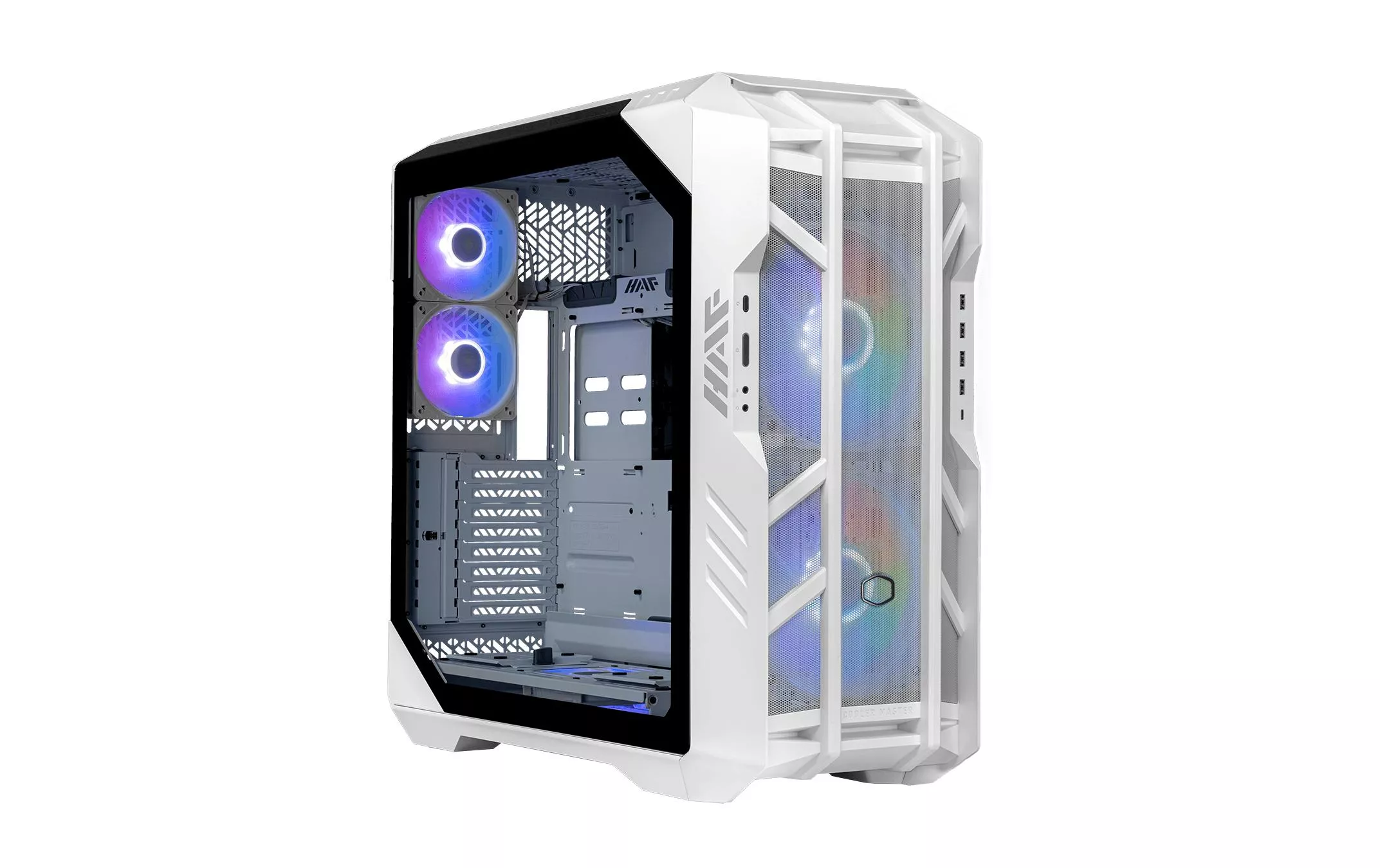 Cooler Master Boîtier d\u2019ordinateur HAF 700 Blanc