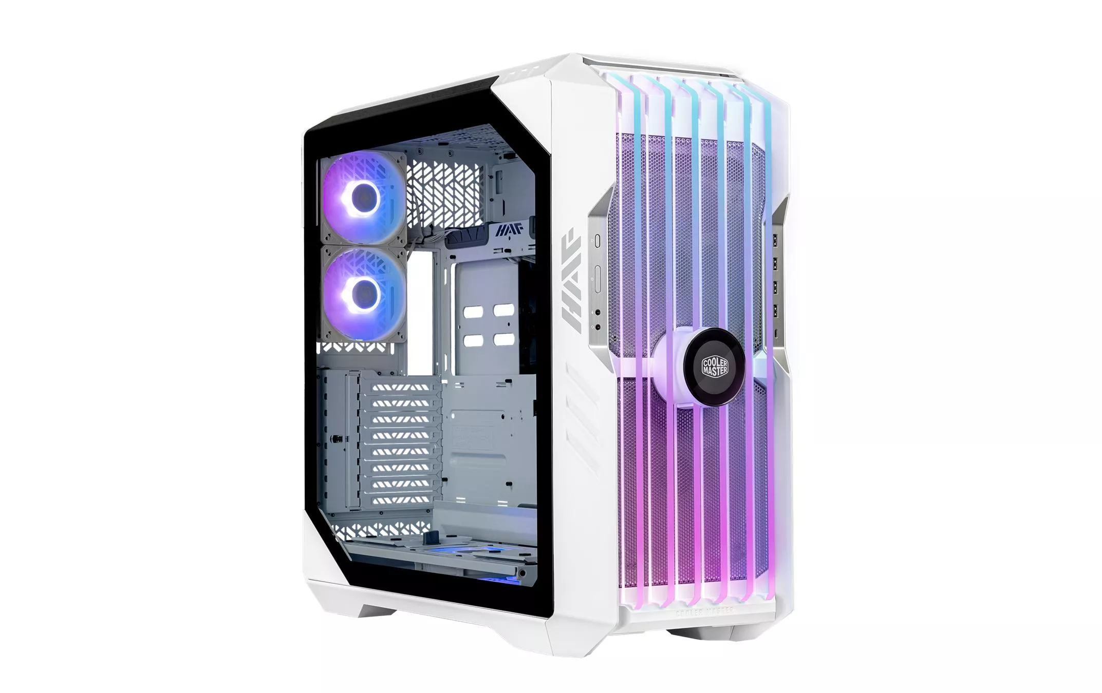 Cooler Master Boîtier d\u2019ordinateur HAF 700 EVO Blanc