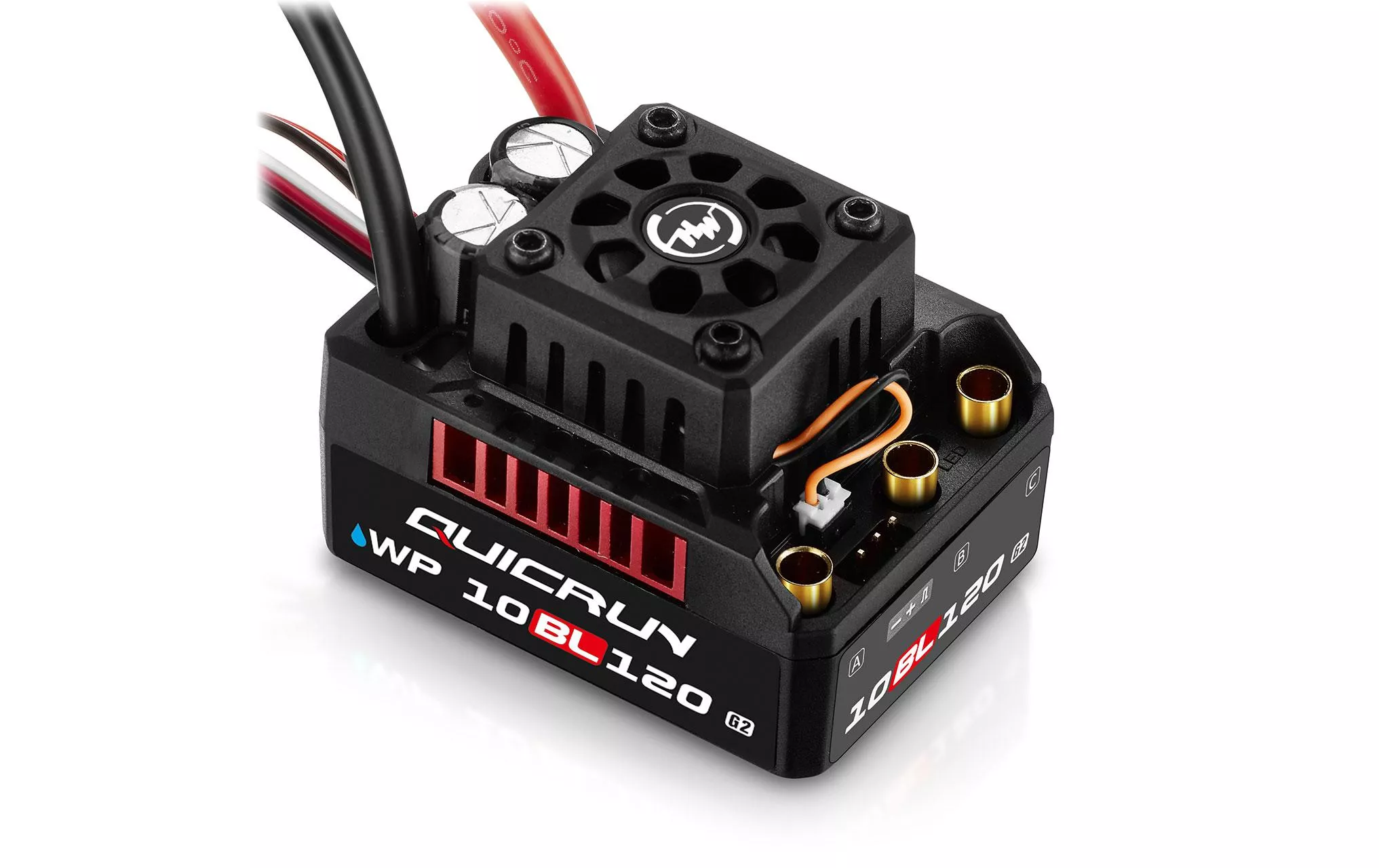 Régulateur Brushless QuicRun WP10BL120 G2 120A, 2-4S