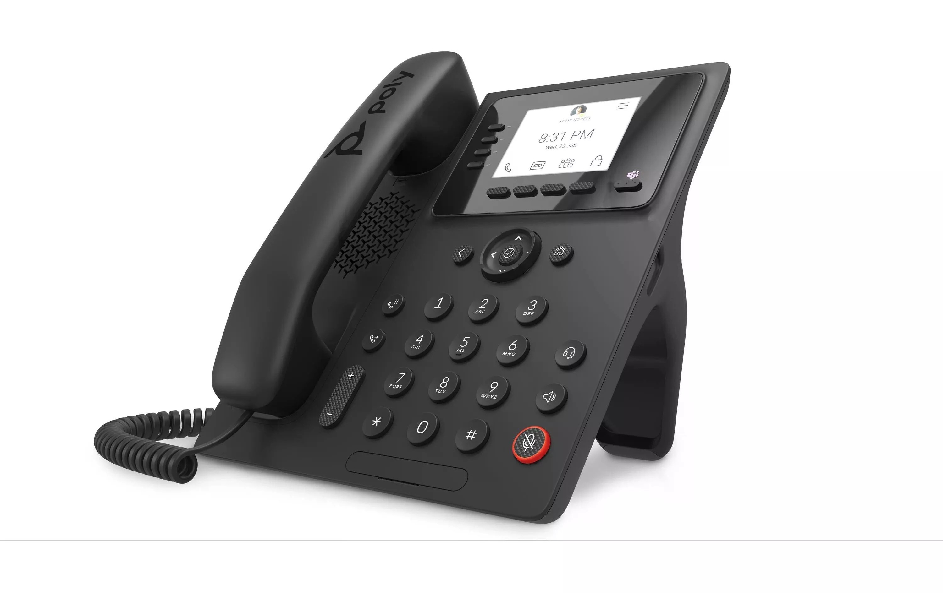 Deskphone CCX 350 Microsoft Teams Nero