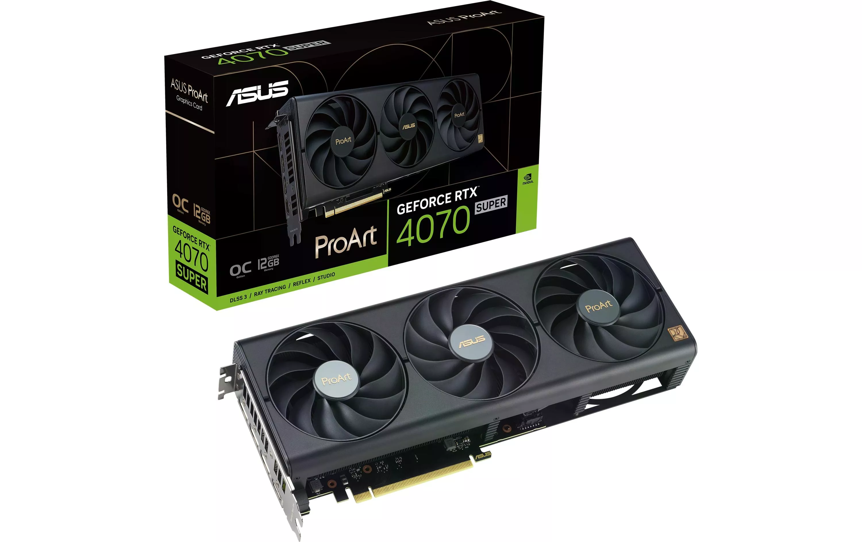 Carte graphique ProArt GeForce RTX 4070 Super OC 12 GB