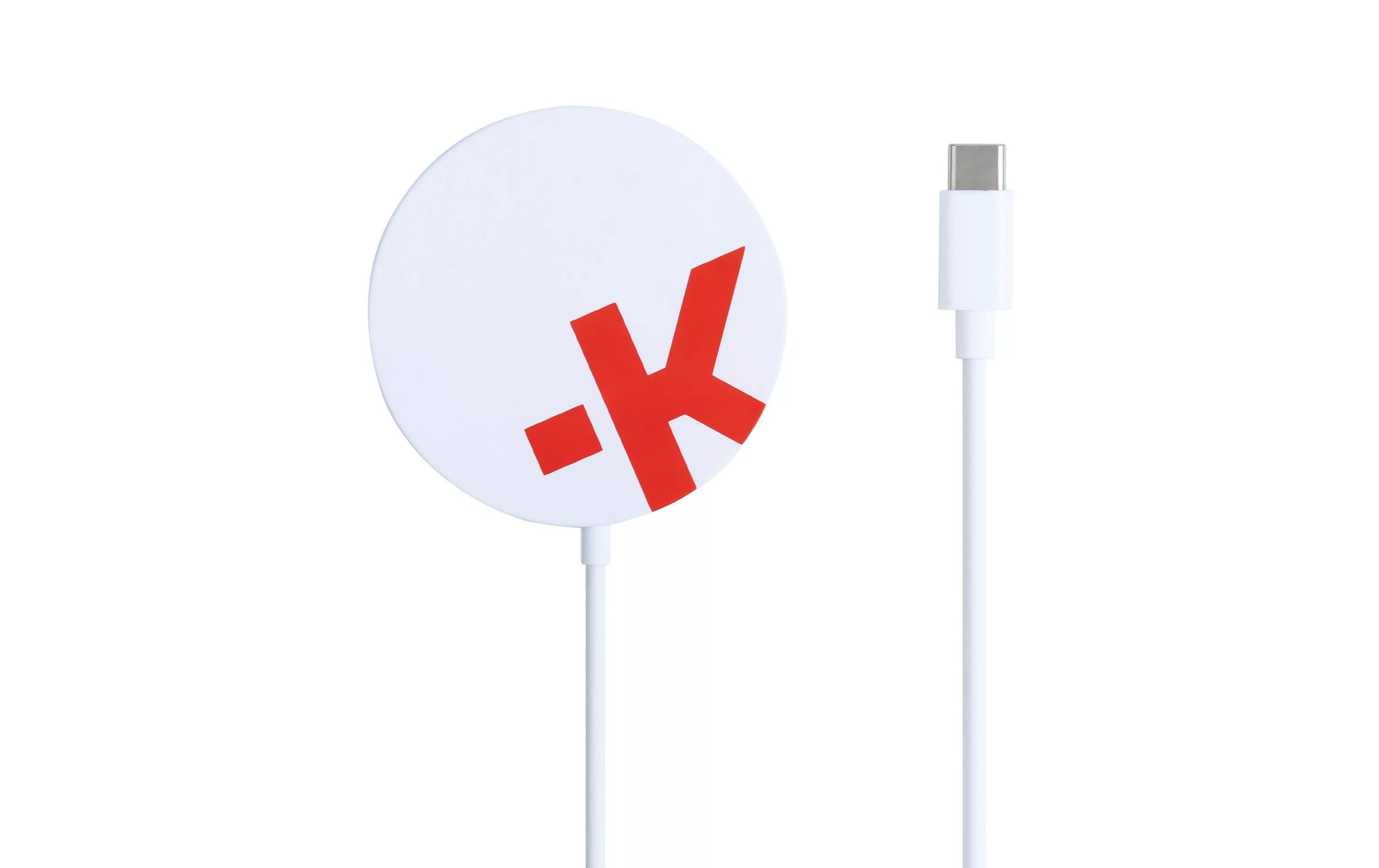 Caricabatterie senza fili Magsafe, bianco