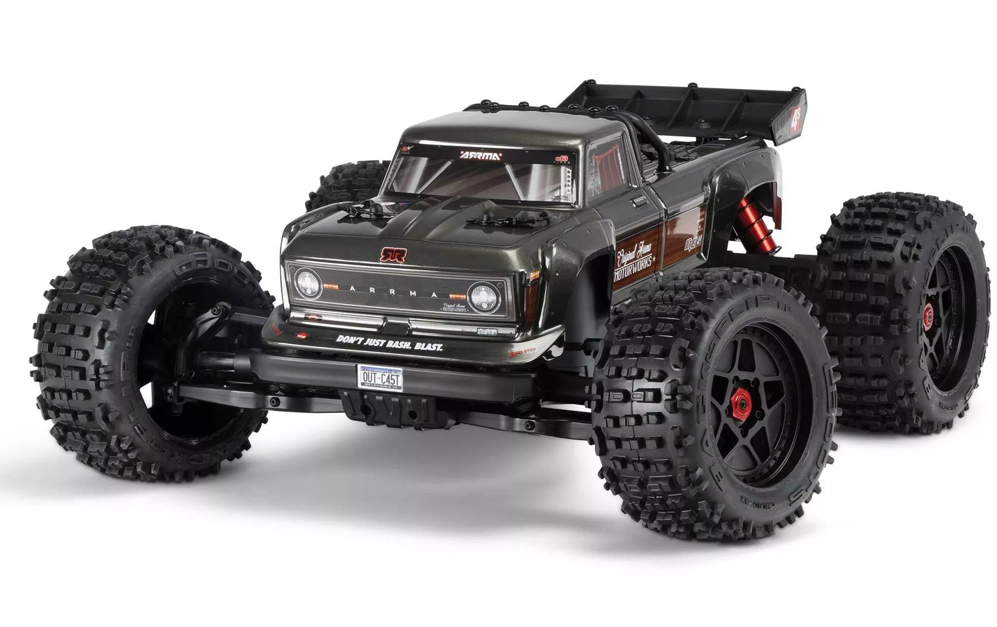 Monster Truck Outcast 4x4 4S V2 BLX Gris, ARTR, 1:10