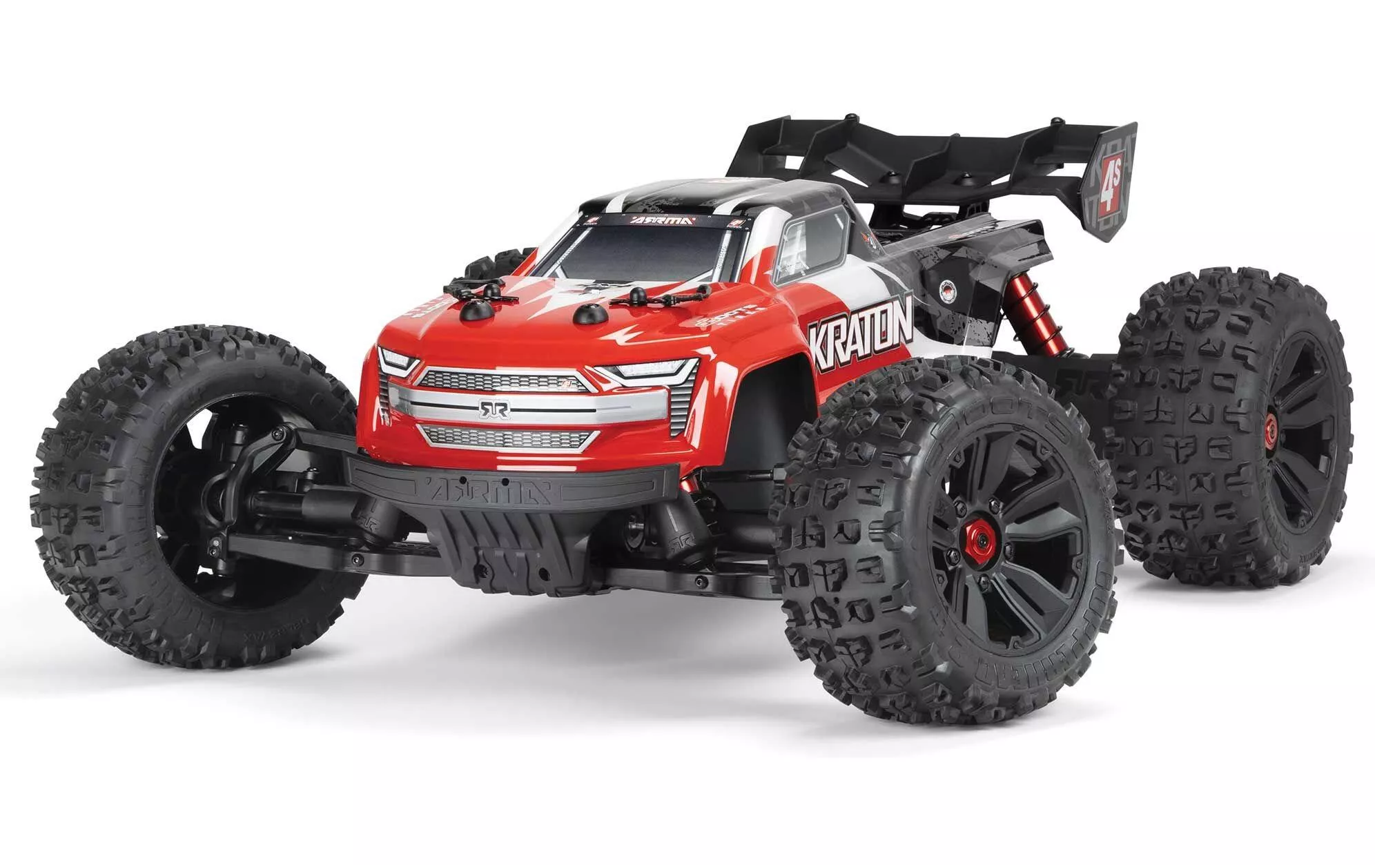 Monster Truck Kraton 4x4 4S V2 BLX Rouge, ARTR, 1:10