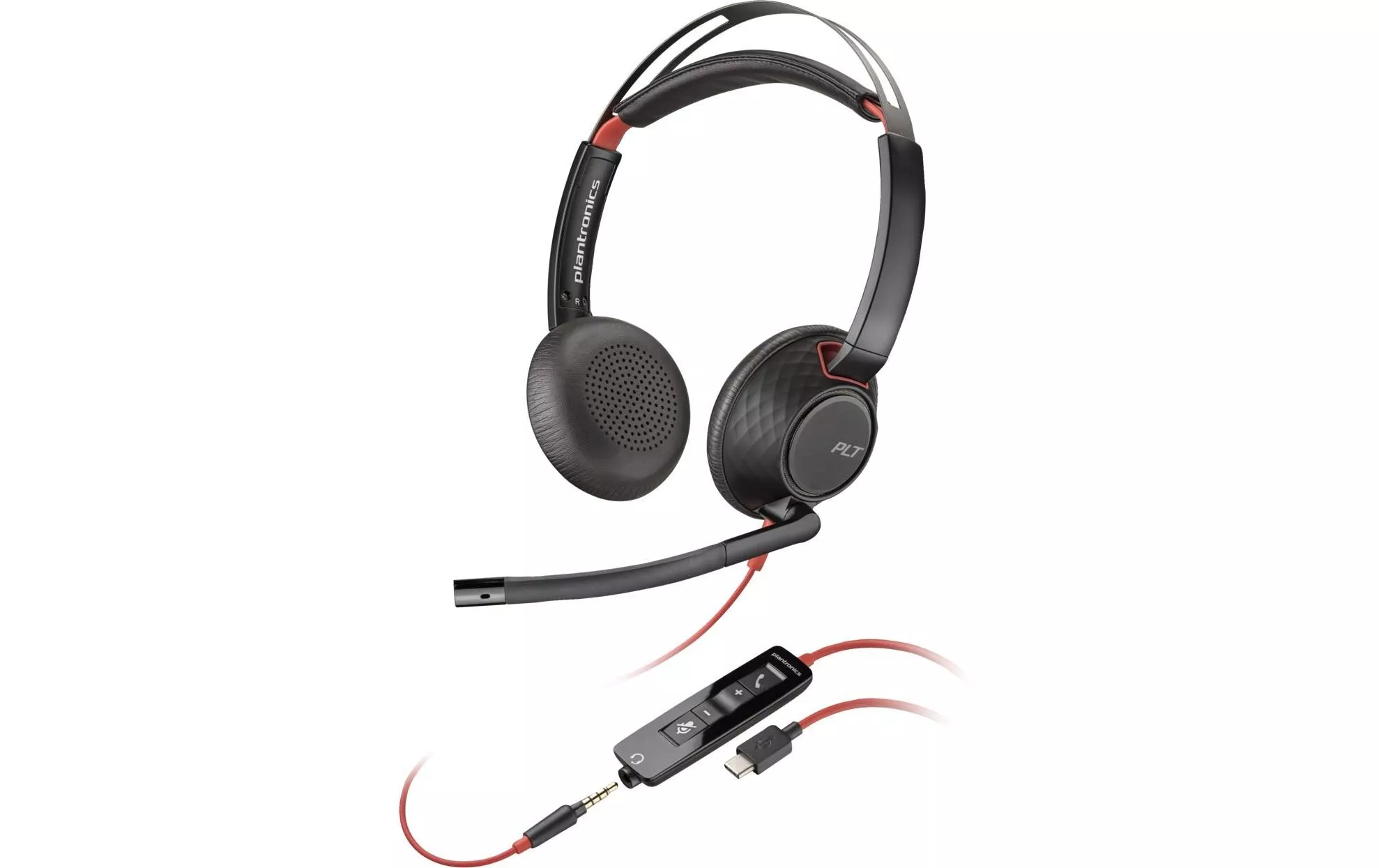 Headset Blackwire 5220 Duo USB-A/C