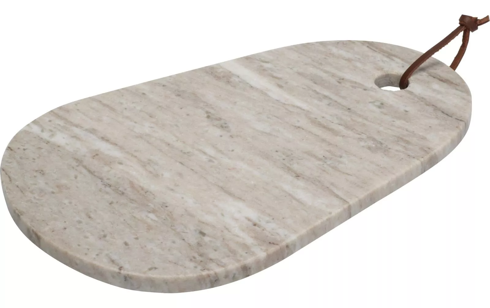 Servierplatte Marmor Beige, 30 x 20 cm