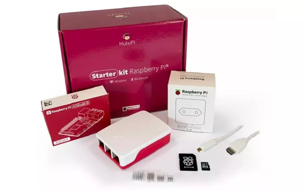 Kits de démarrage Raspberry Pi 4 8 GO