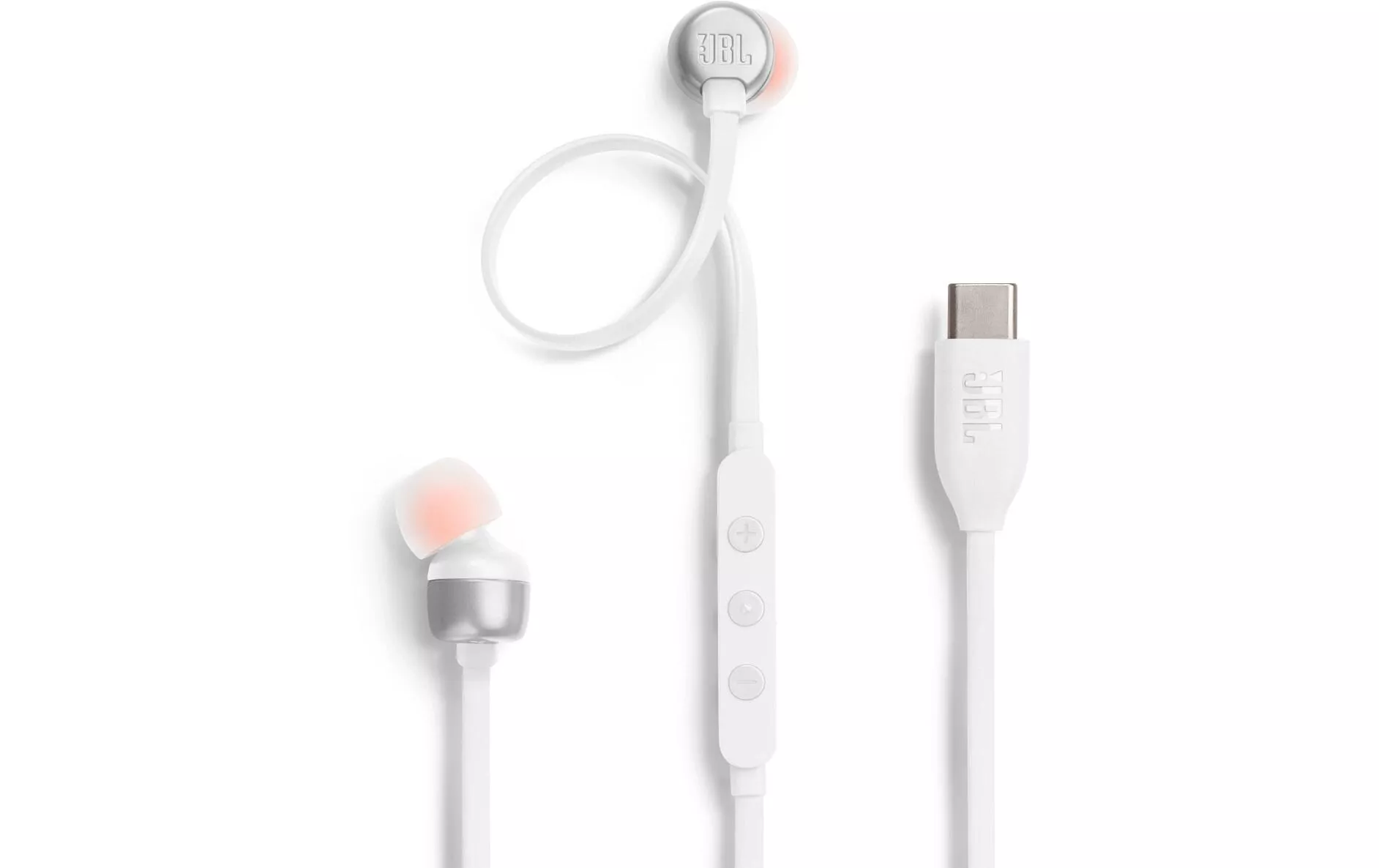 Cuffie in-ear USB JBL Tune 310C Bianco