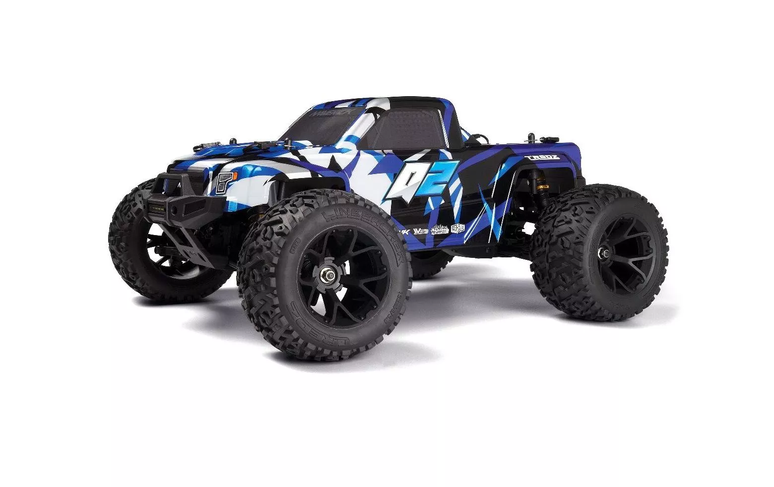 Monster Truck Quantum2 MT 4WD Bleu, ARTR, 1:10