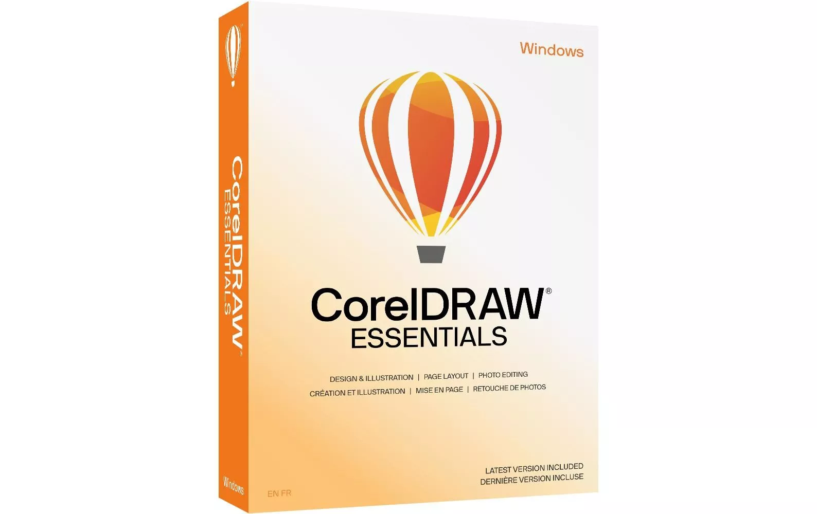CorelDRAW Essentials 2024 Box, Complet, Win, EN/DE