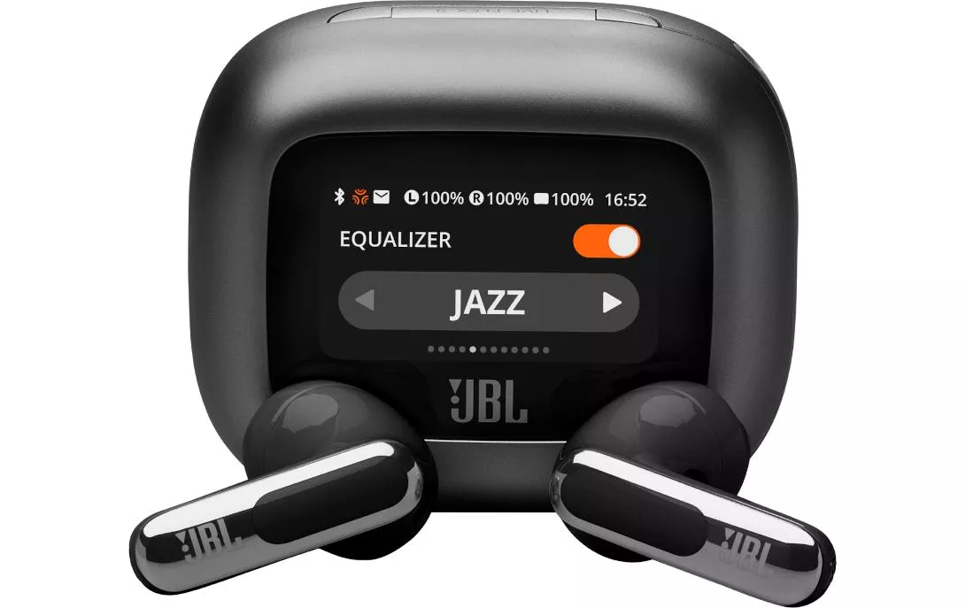 Cuffie intrauricolari wireless JBL Live Flex 3 nero