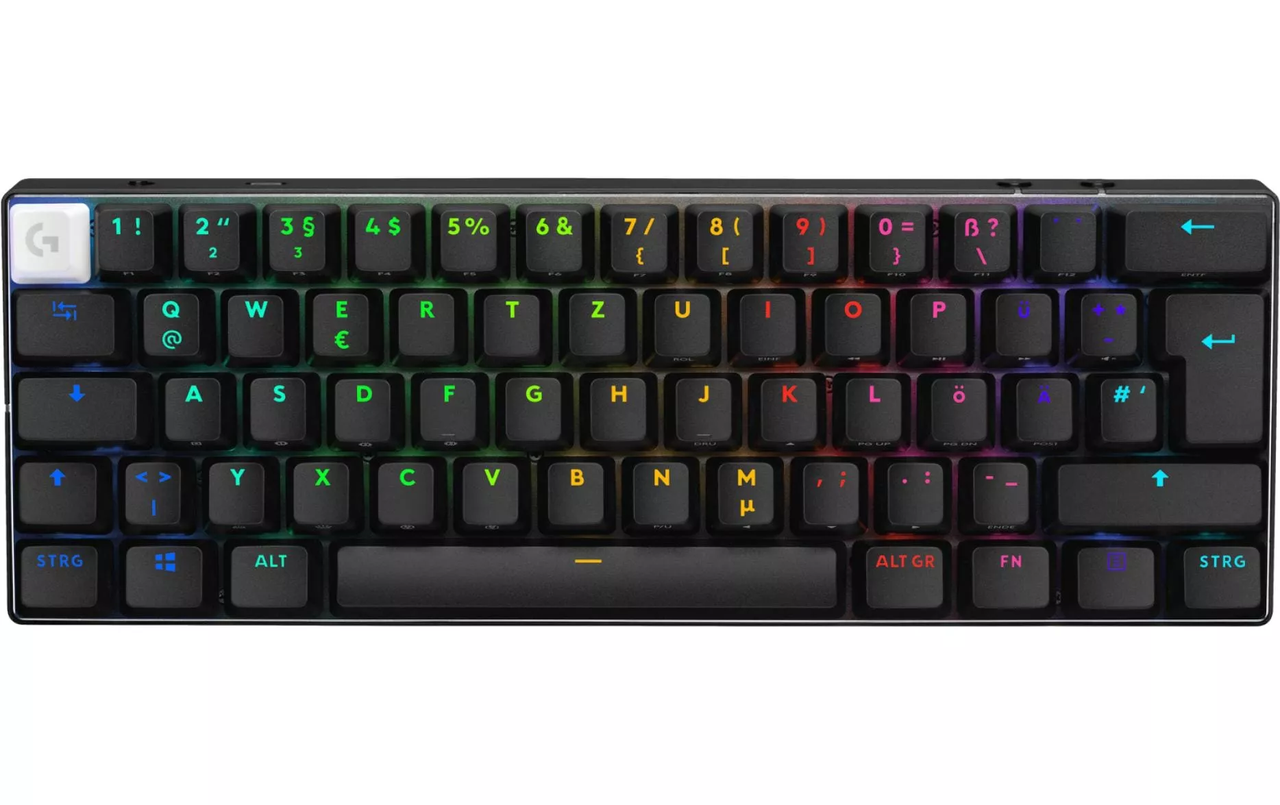 Gaming-Tastatur Pro X 60 Lightspeed Black