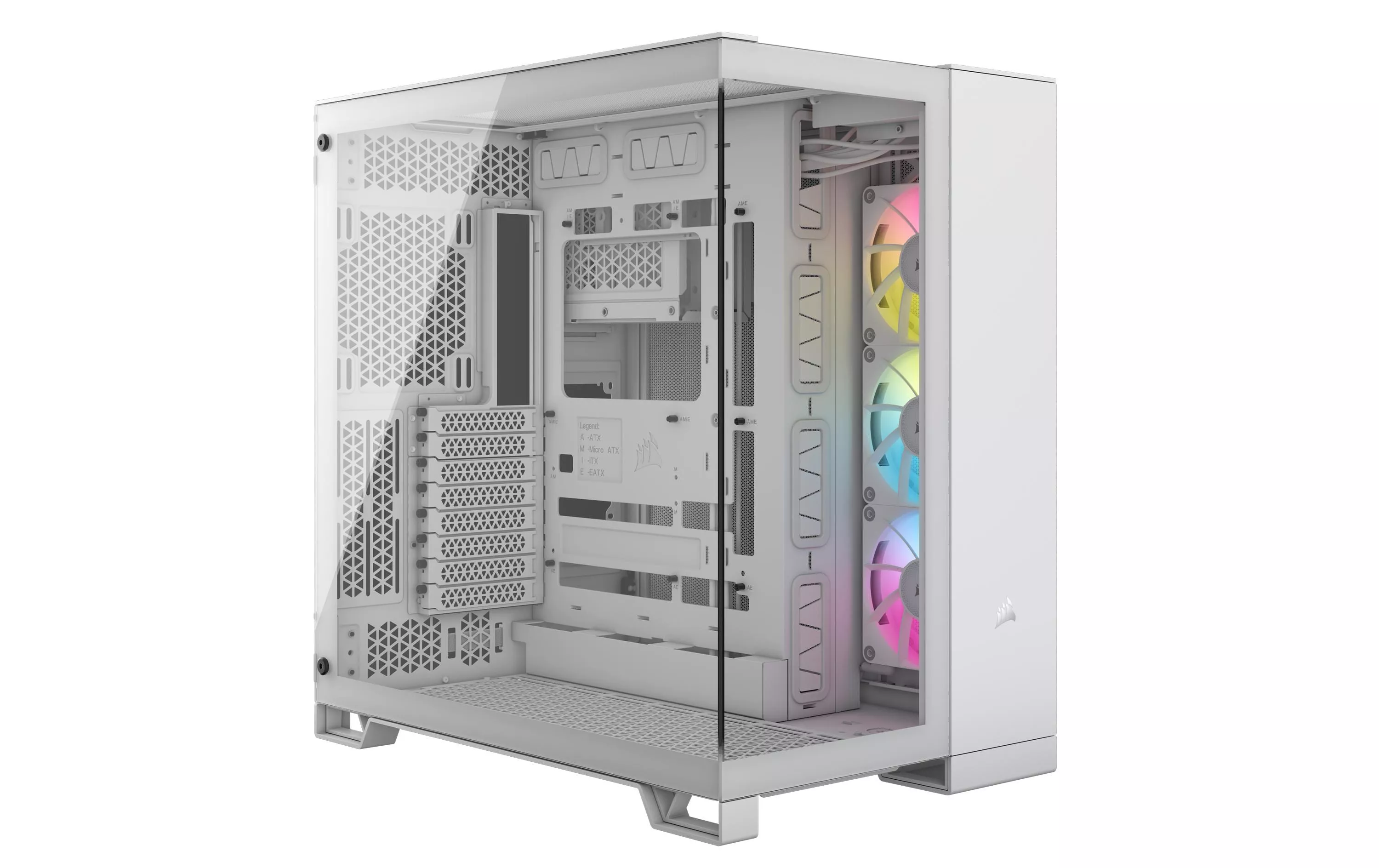 Boîtier d\u2019ordinateur 6500X RGB Blanc