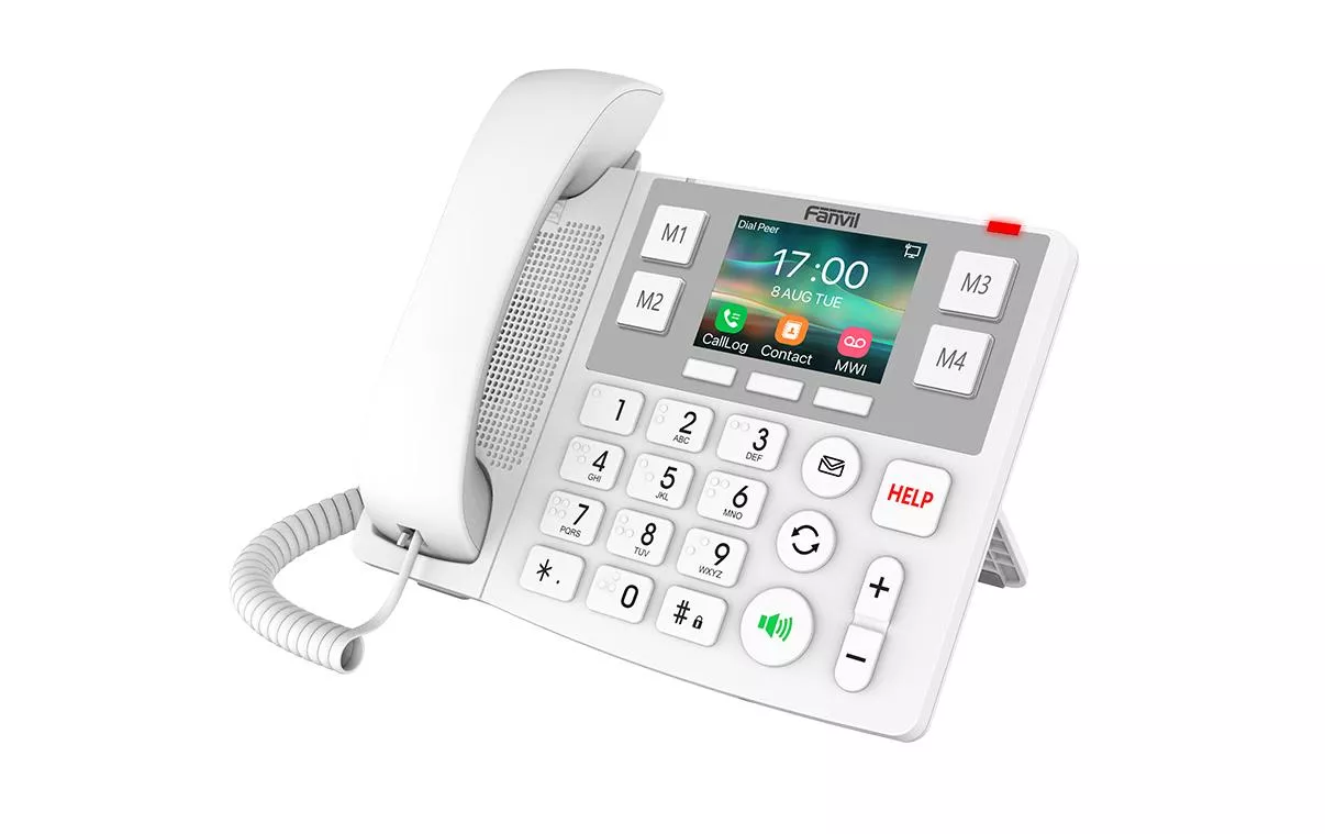 Téléphone de bureau X305 Blanc