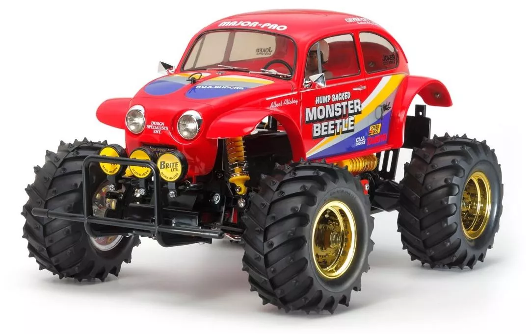 Monster Truck Monster Beetle, RWD, Kit de construction avec ESC, 1:10