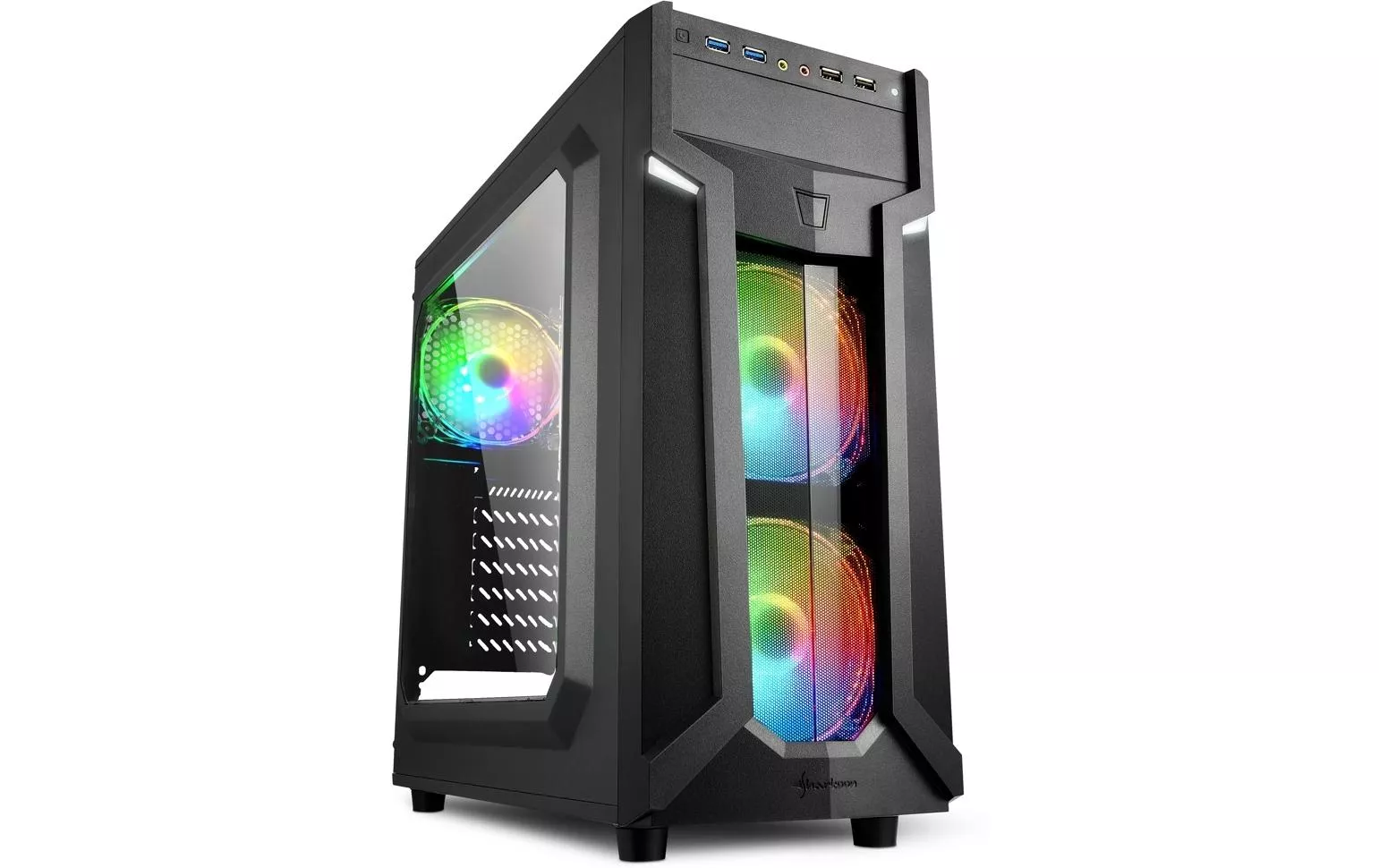 Boîtier d\u2019ordinateur VG6-W RGB