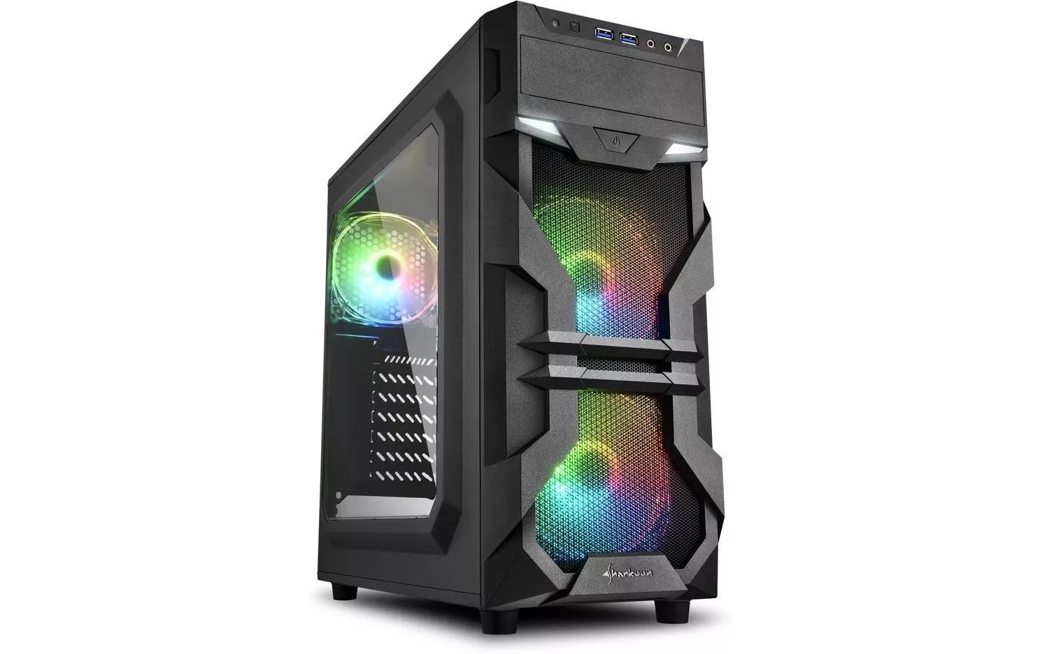 Boîtier d\u2019ordinateur VG7-W RGB