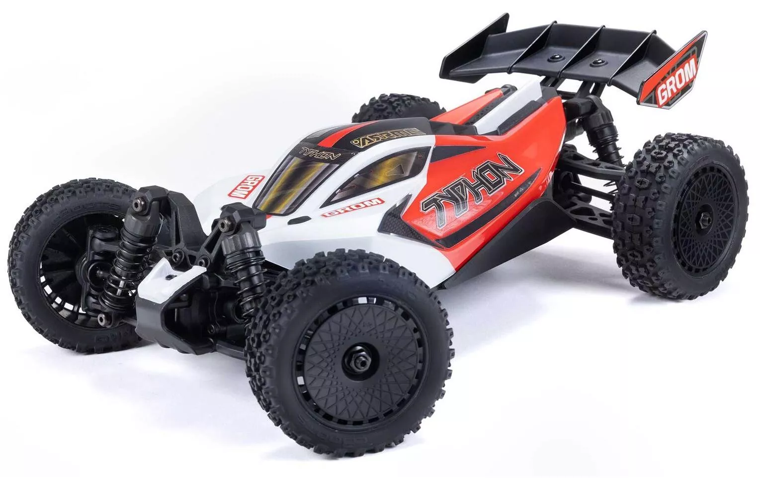 Buggy Typhon Grom Mega 380 Rouge, RTR, 1:18