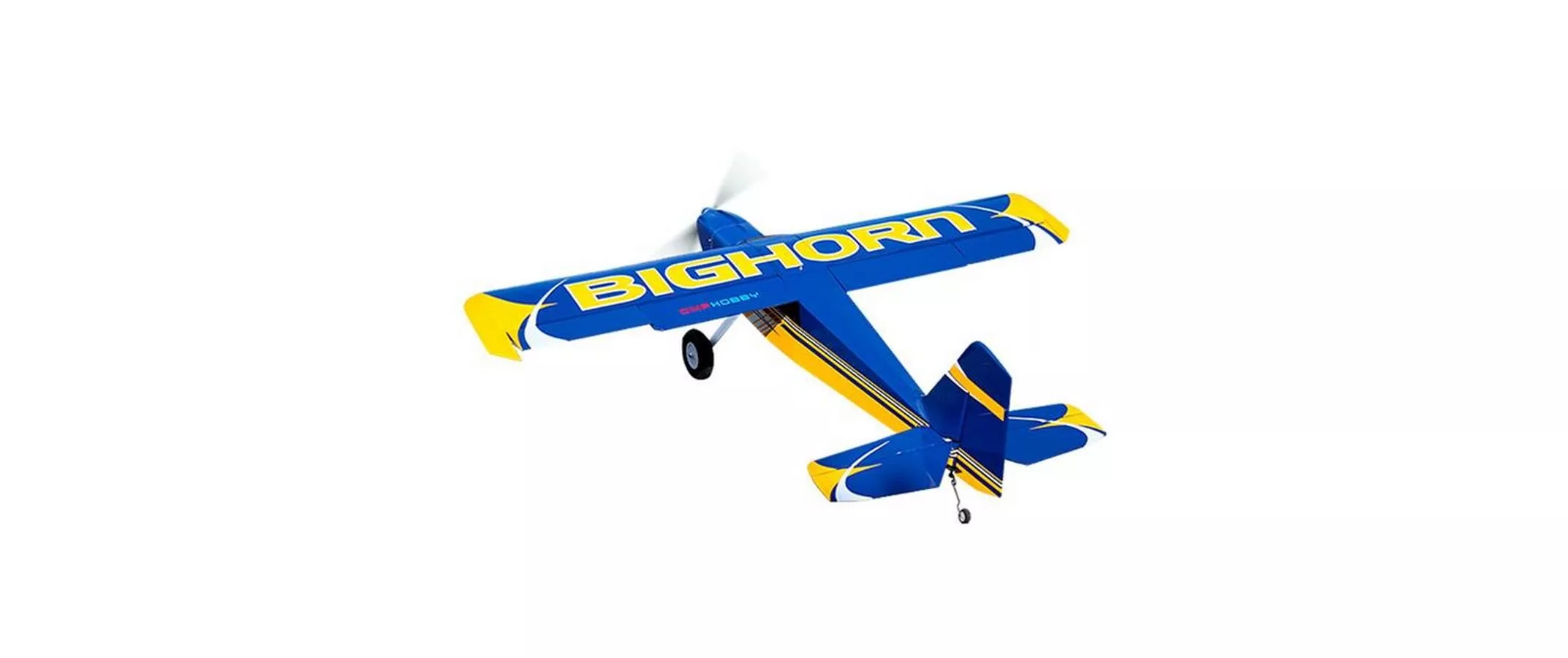 Avion à moteur Bighorn Pro (Flap) 1250 mm Bleu, PNP