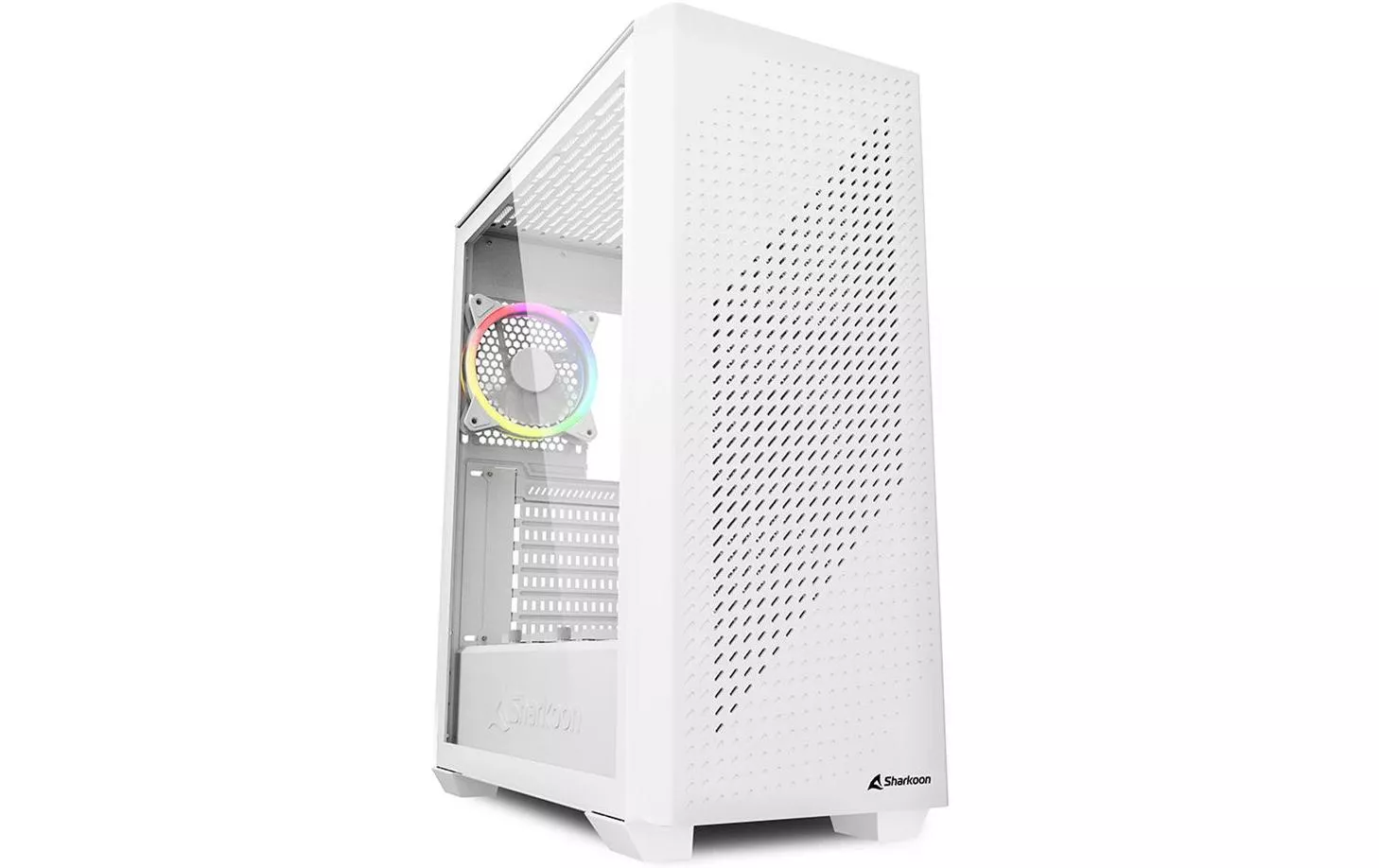 Boîtier d\u2019ordinateur VS9 RGB Blanc