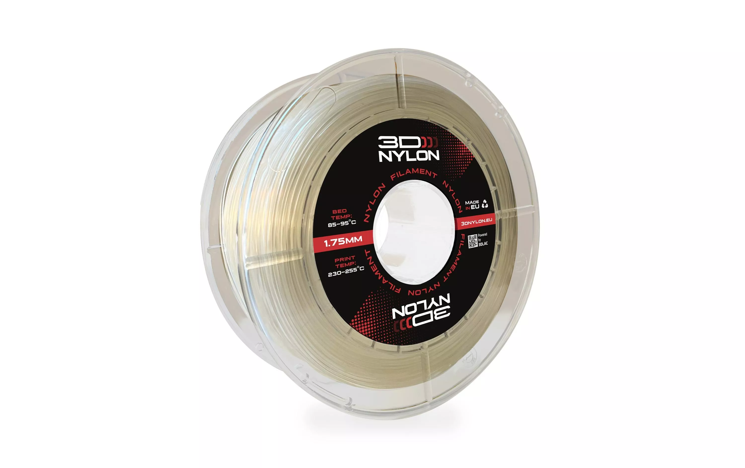 Filamento di nylon bianco 1,75 mm 1 kg