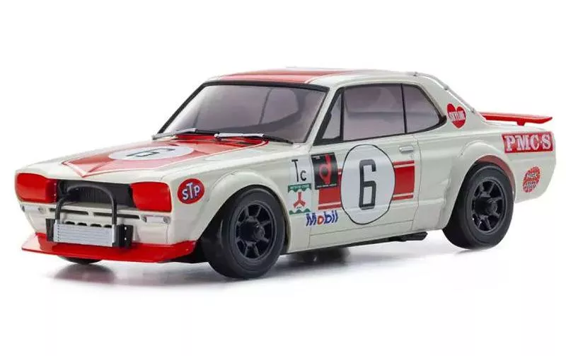 Kyosho Mini Z MA020 Nissan Skyline 2000GT-R AWD Rouge, ARTR, 1:27