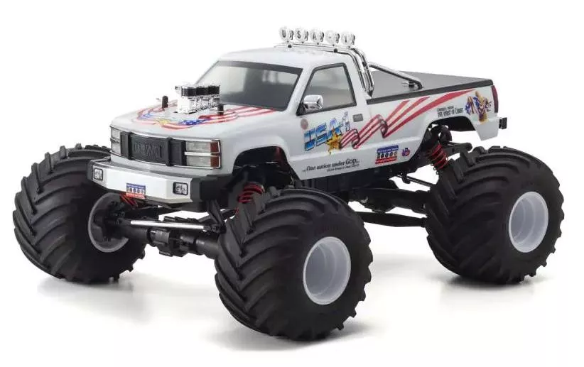 Kyosho Monster Truck USA-1 VE, 4WD ARTR, 1:8