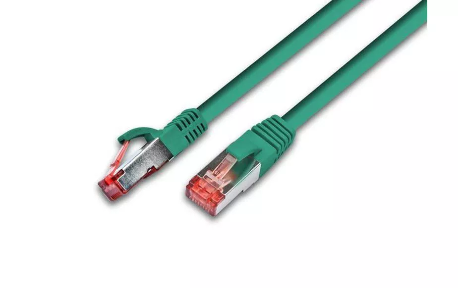 Câble patch RJ-45 - RJ-45, Cat 6A, S/FTP, 20 m, Vert