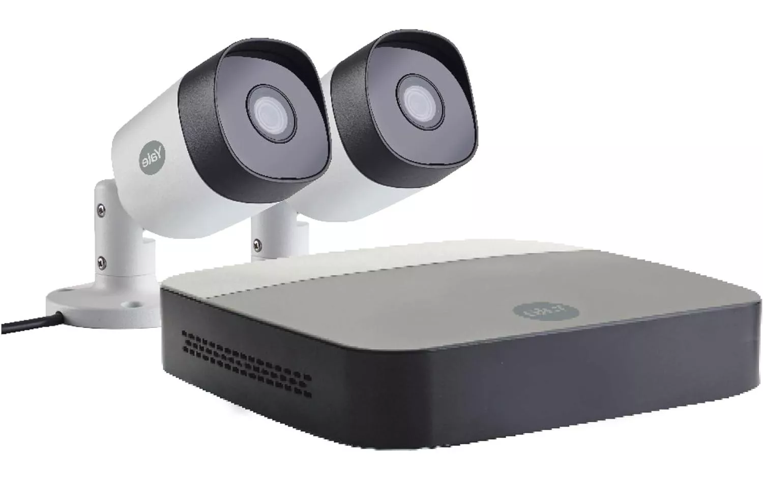 Kits de surveillance Kit de caméra Wi-Fi d\'extérieur, 2 pièces