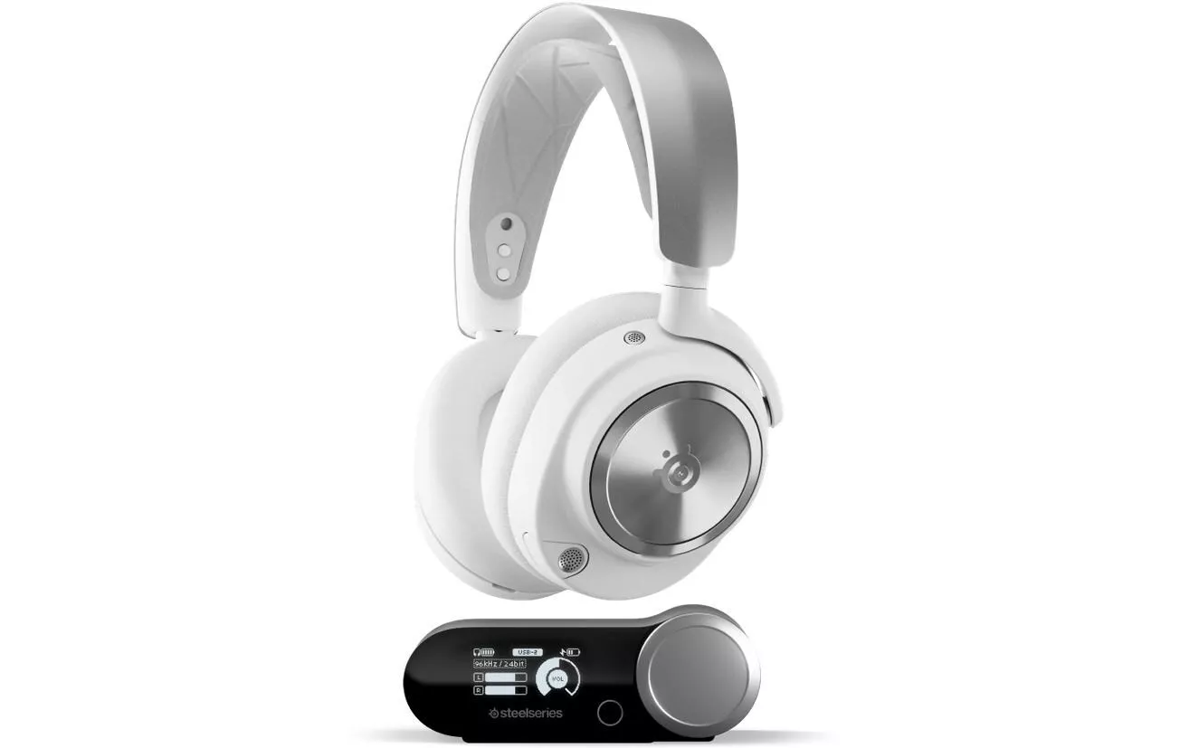 Écouteurs Arctis Nova Pro Wireless (PC / Playstation) Blanc
