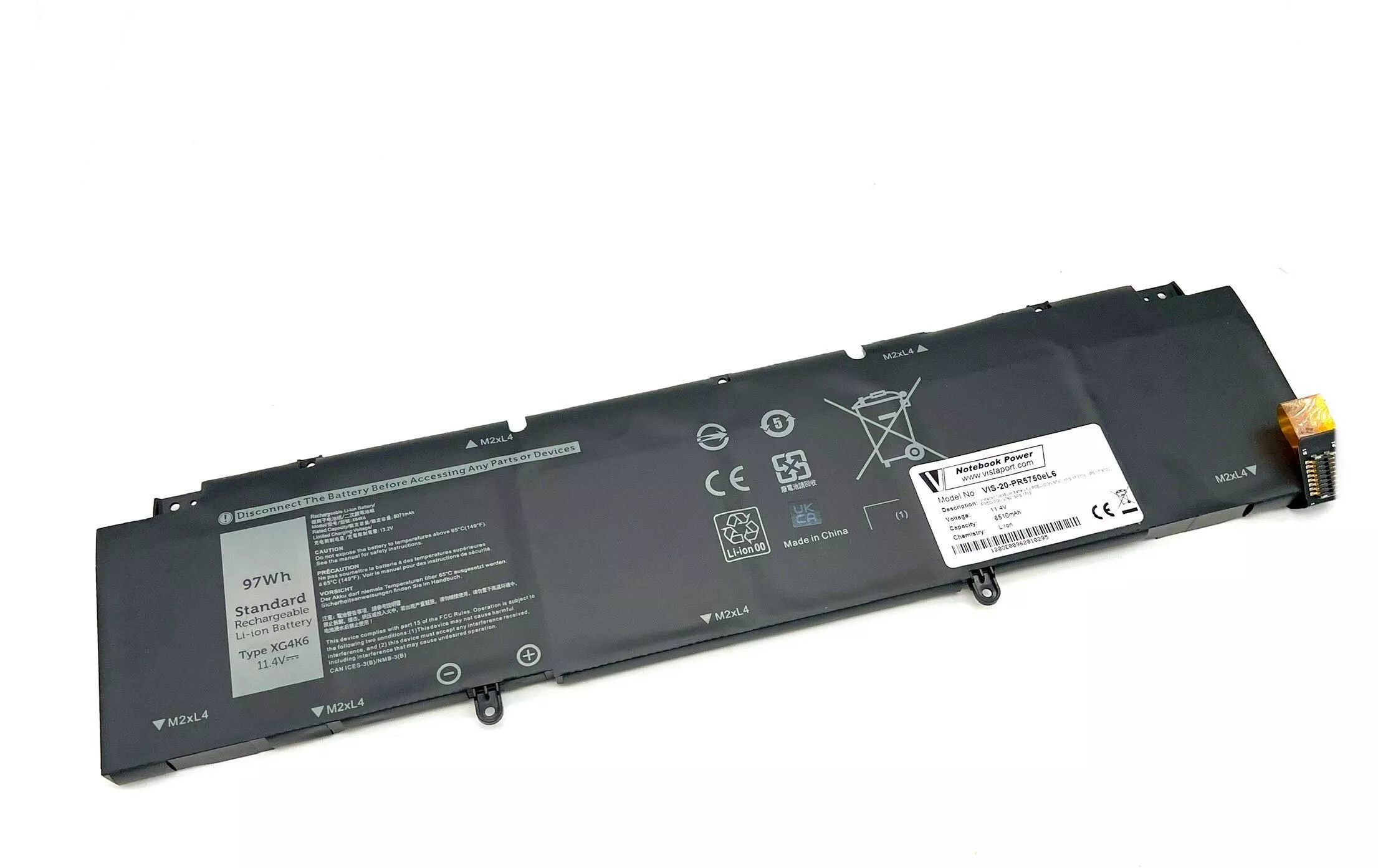 Batterie pour Dell Precision, XPS, XPS 17