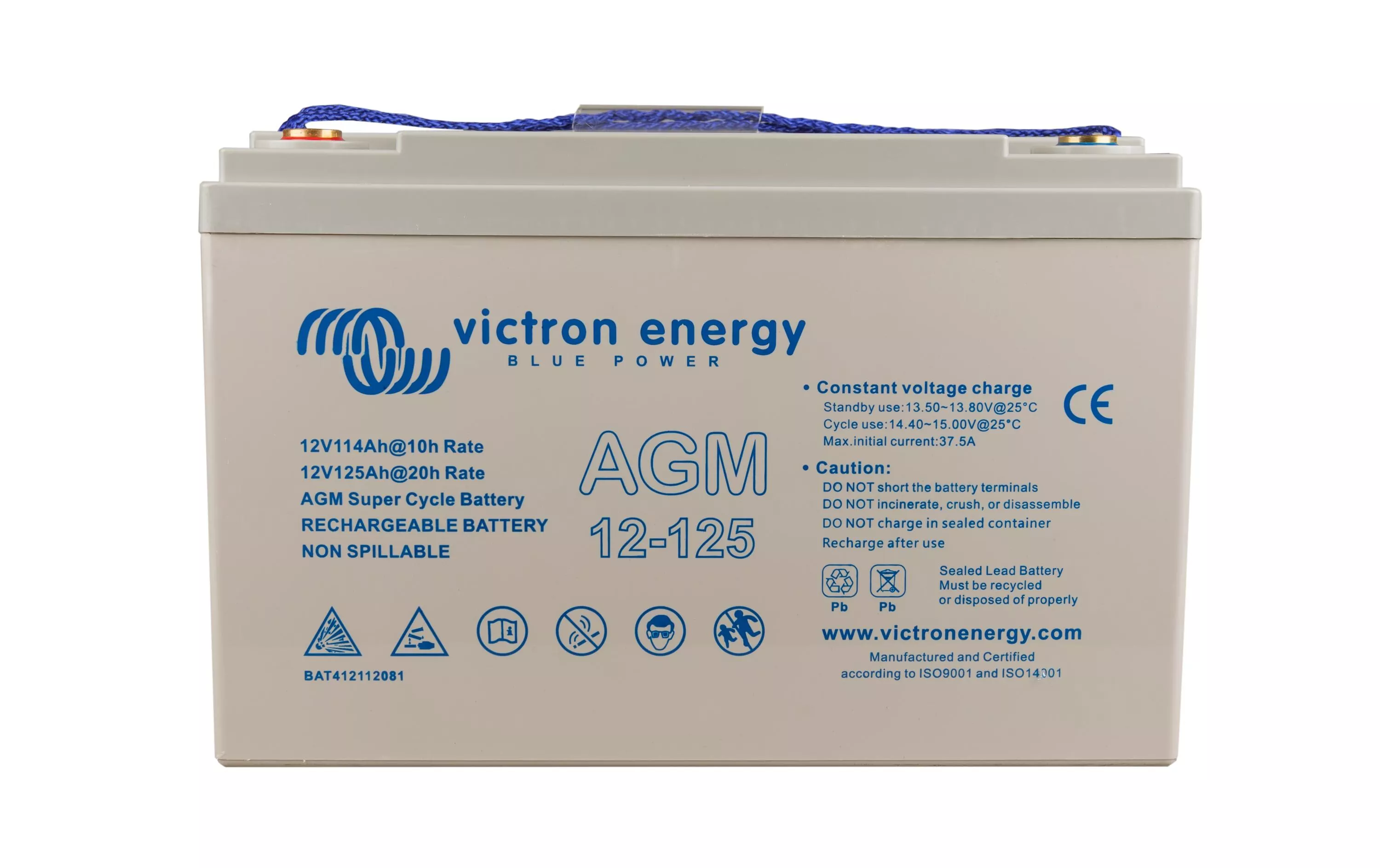 Batteria Victron AGM Super Cycle 12 V / 125 Ah