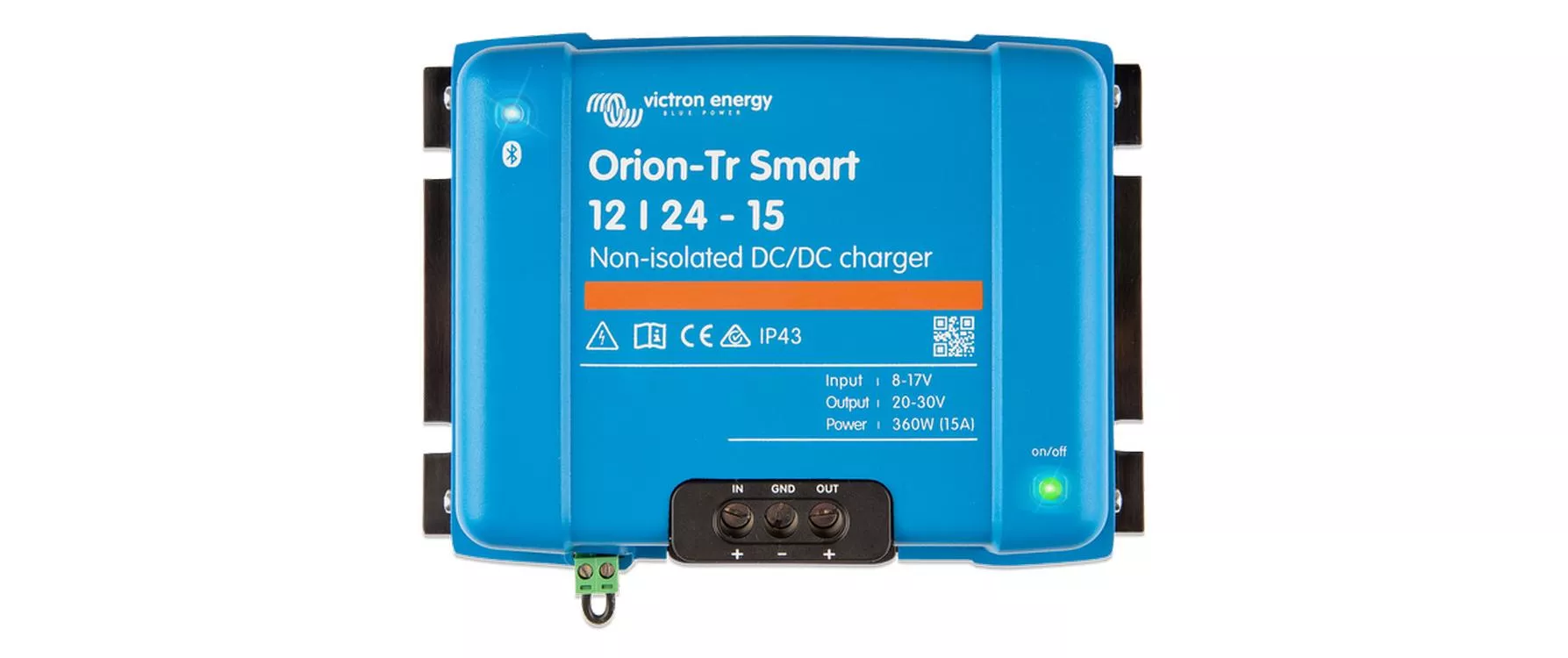 Régulateur de charge Orion-Tr Smart 12-24 V 15A, 360 W