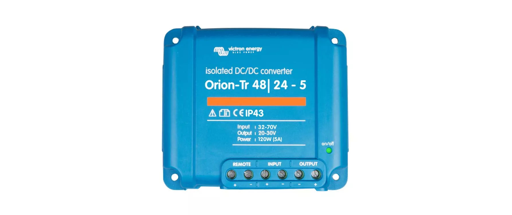 Convertisseur de tension DC/DC Orion-Tr 48-24 V, 5A 120 W