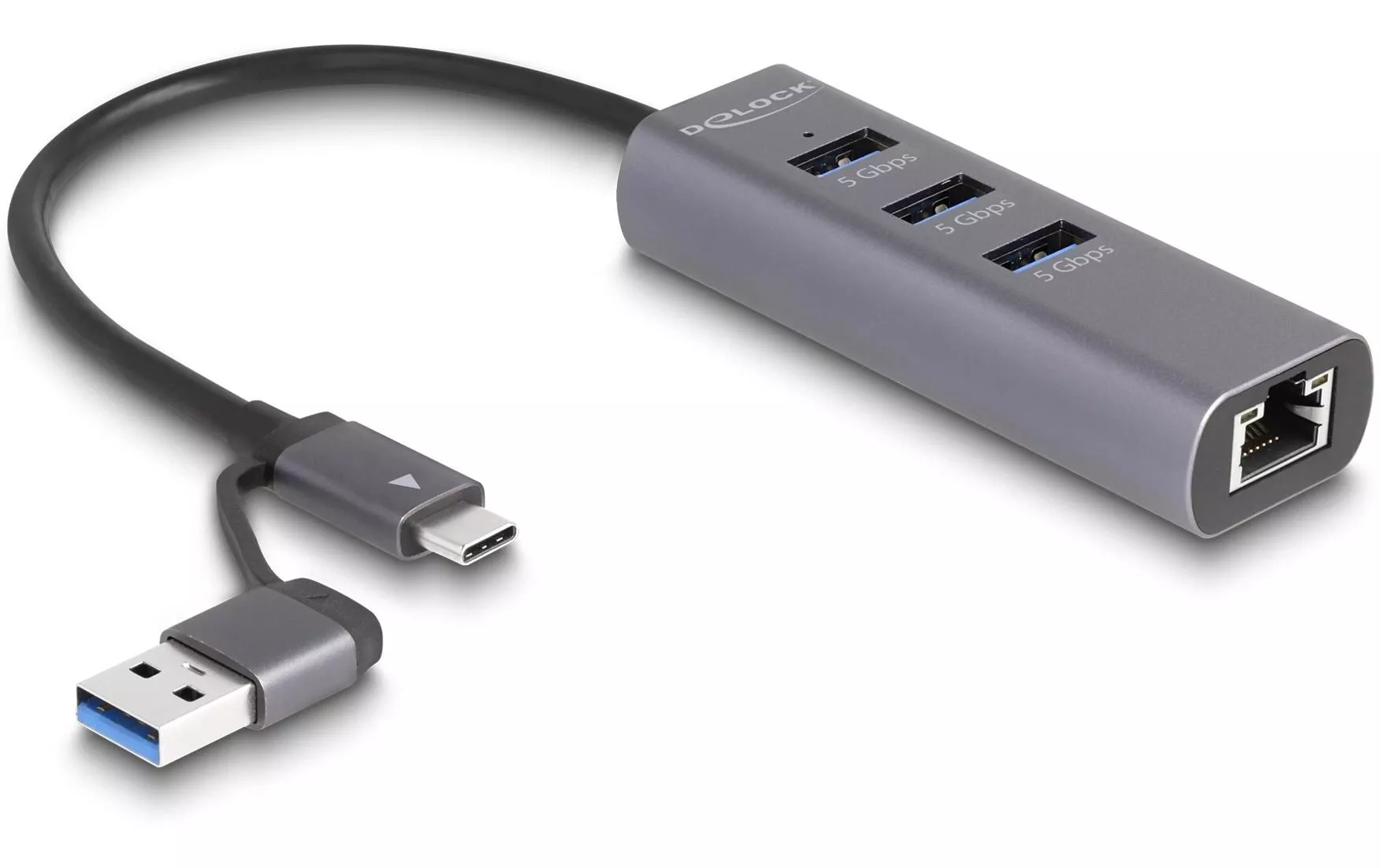 Adaptateurs réseau 5 Gbps USB Typ-A/USB type C