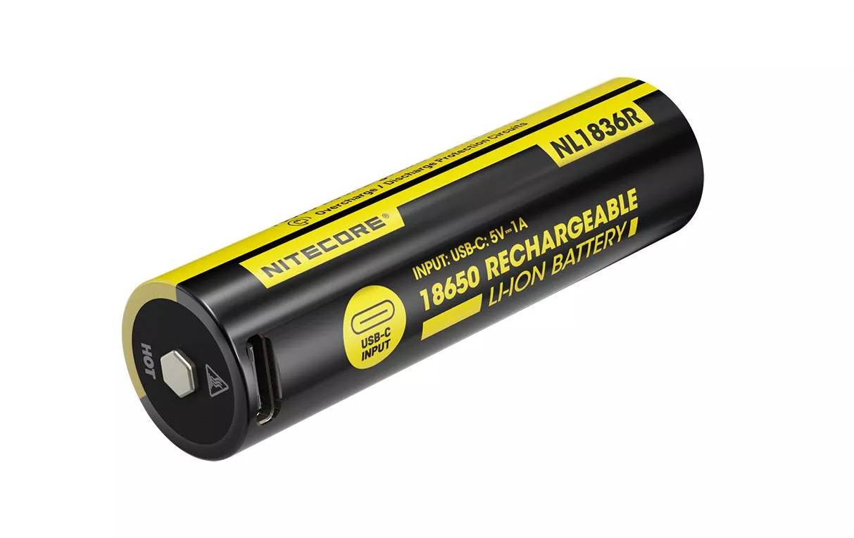 Batterie NL1836R 18650 UCB-C, 3600 mAh