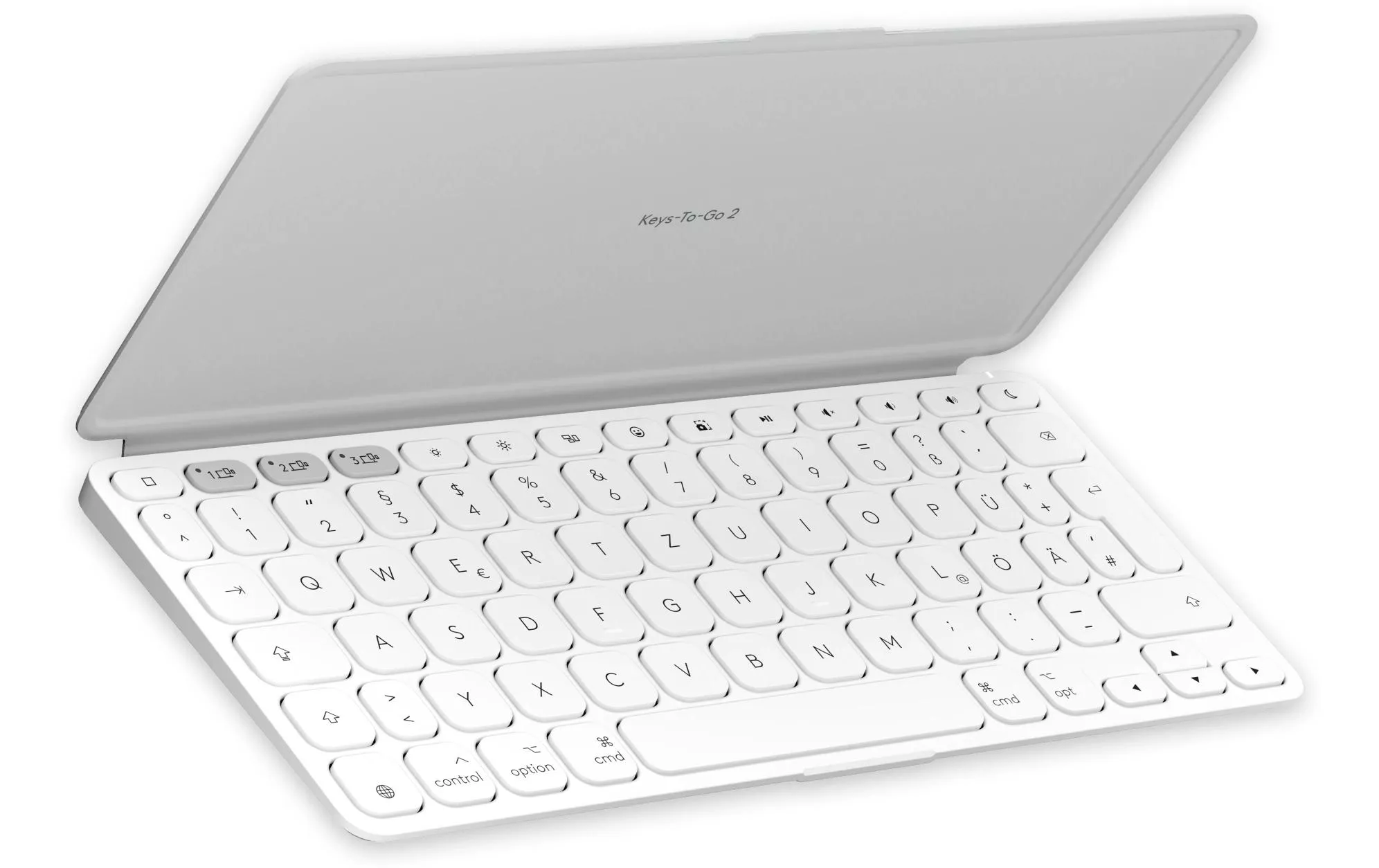 Tastatur Keys-To-Go 2 Apple Pale grey