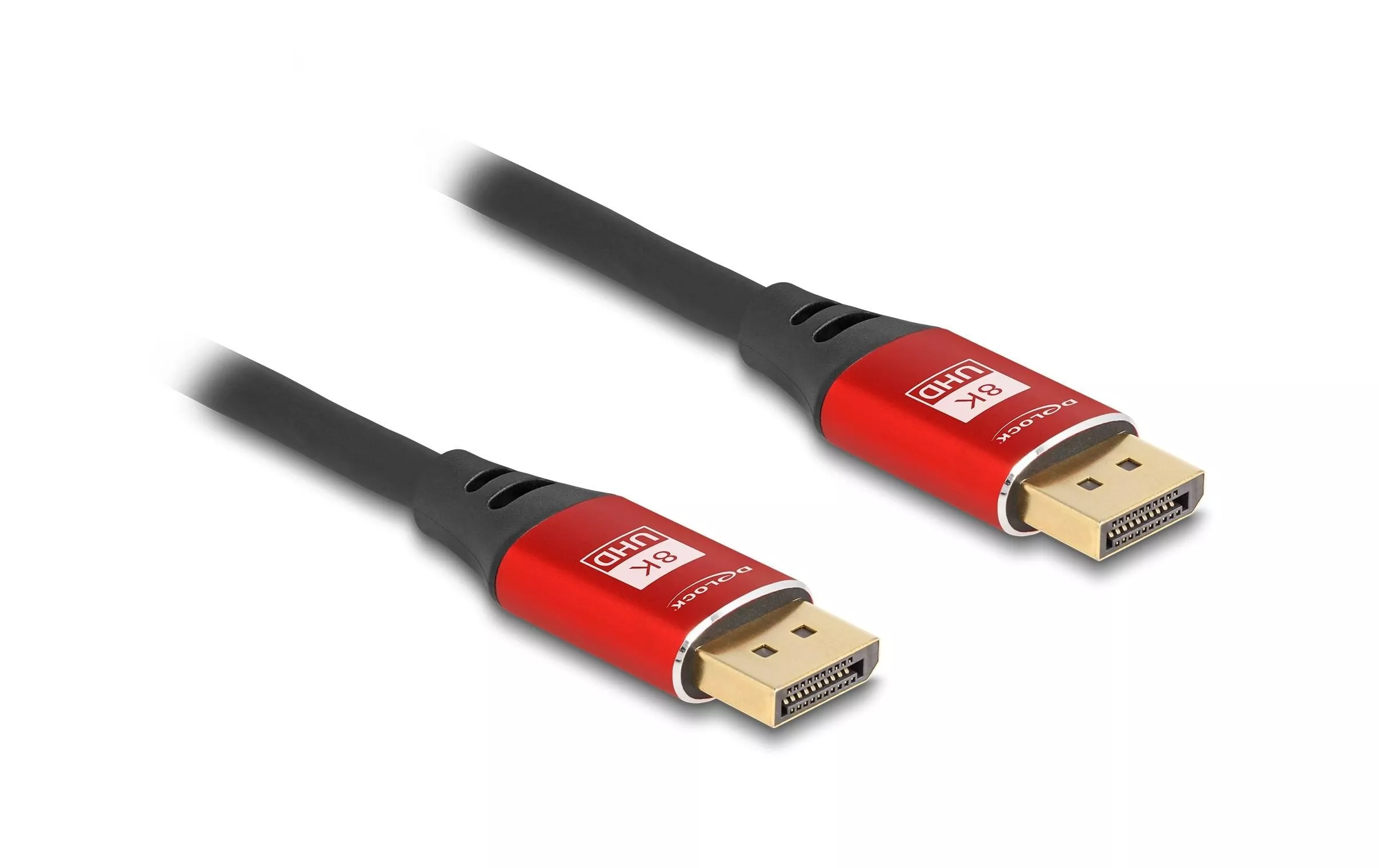 Câble 8K 60 Hz DisplayPort - DisplayPort, 5 m, Rouge