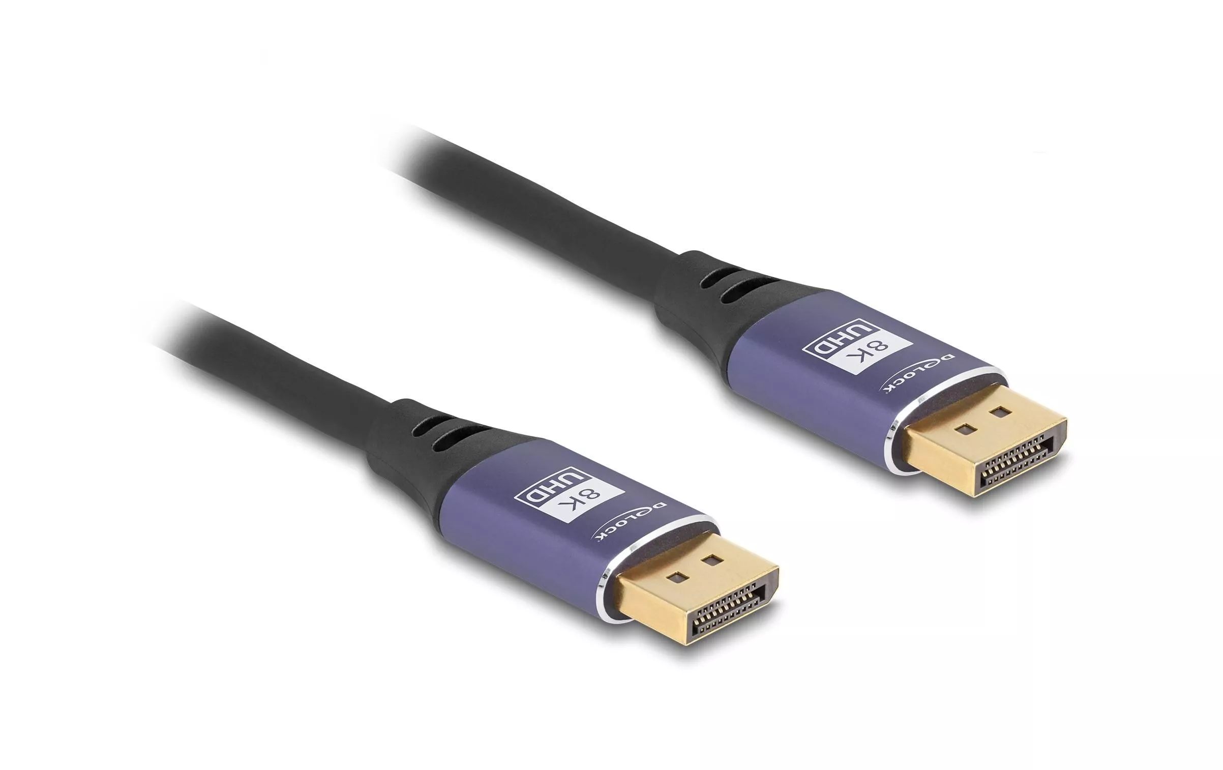 Câble 8K 60 Hz DisplayPort - DisplayPort, 5 m, Lilas